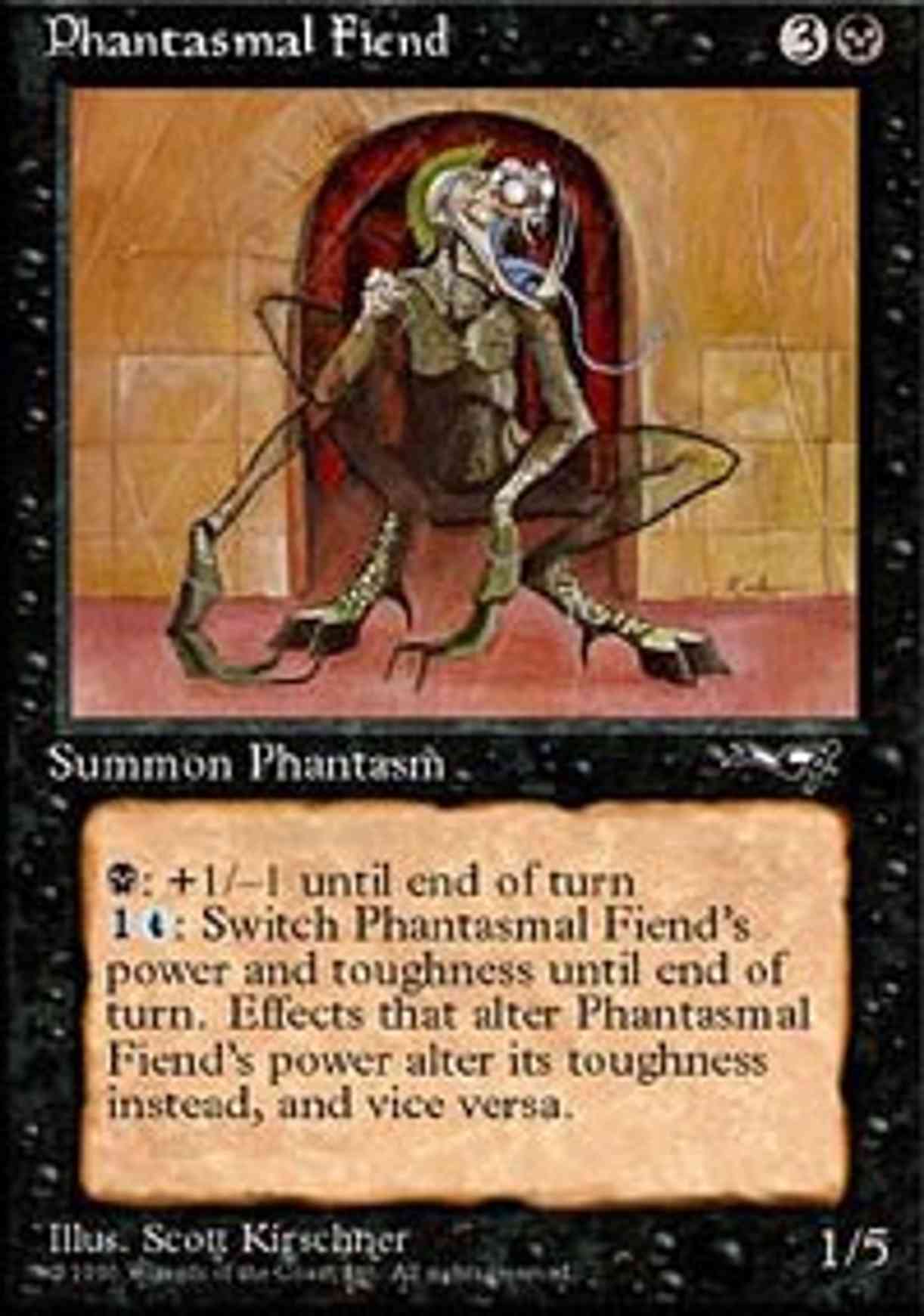 Phantasmal Fiend (Doorway) magic card front