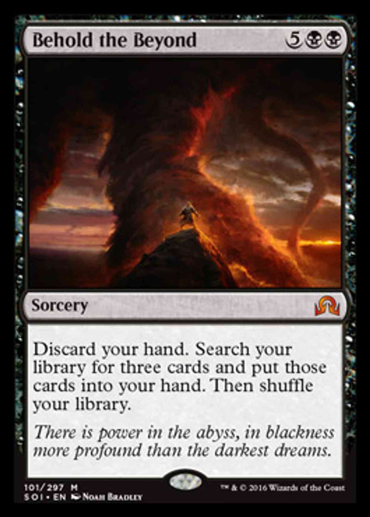 Behold the Beyond magic card front