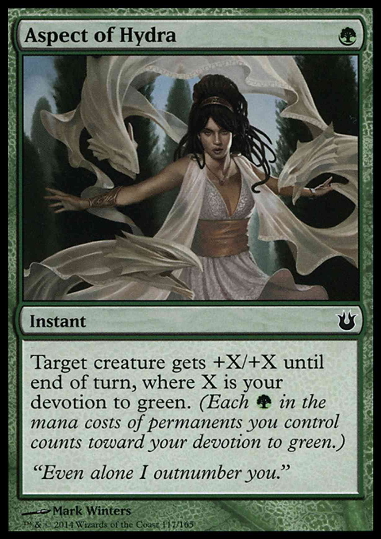 Aspect of Hydra magic card front