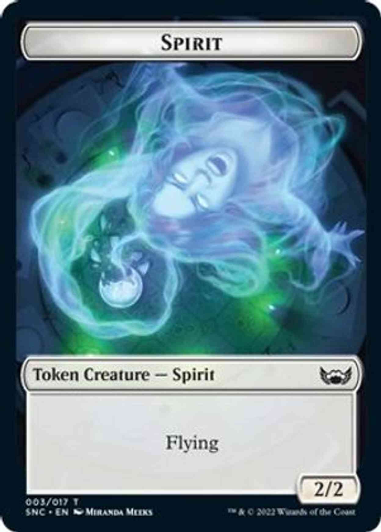 Spirit Token magic card front