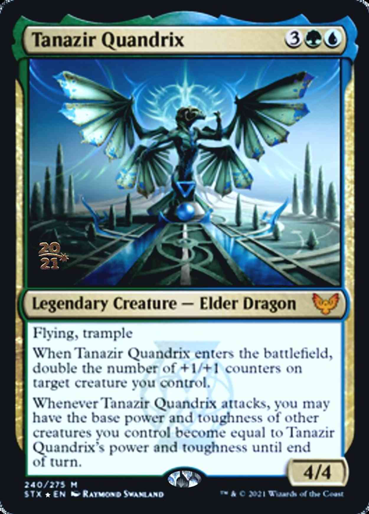 Tanazir Quandrix magic card front