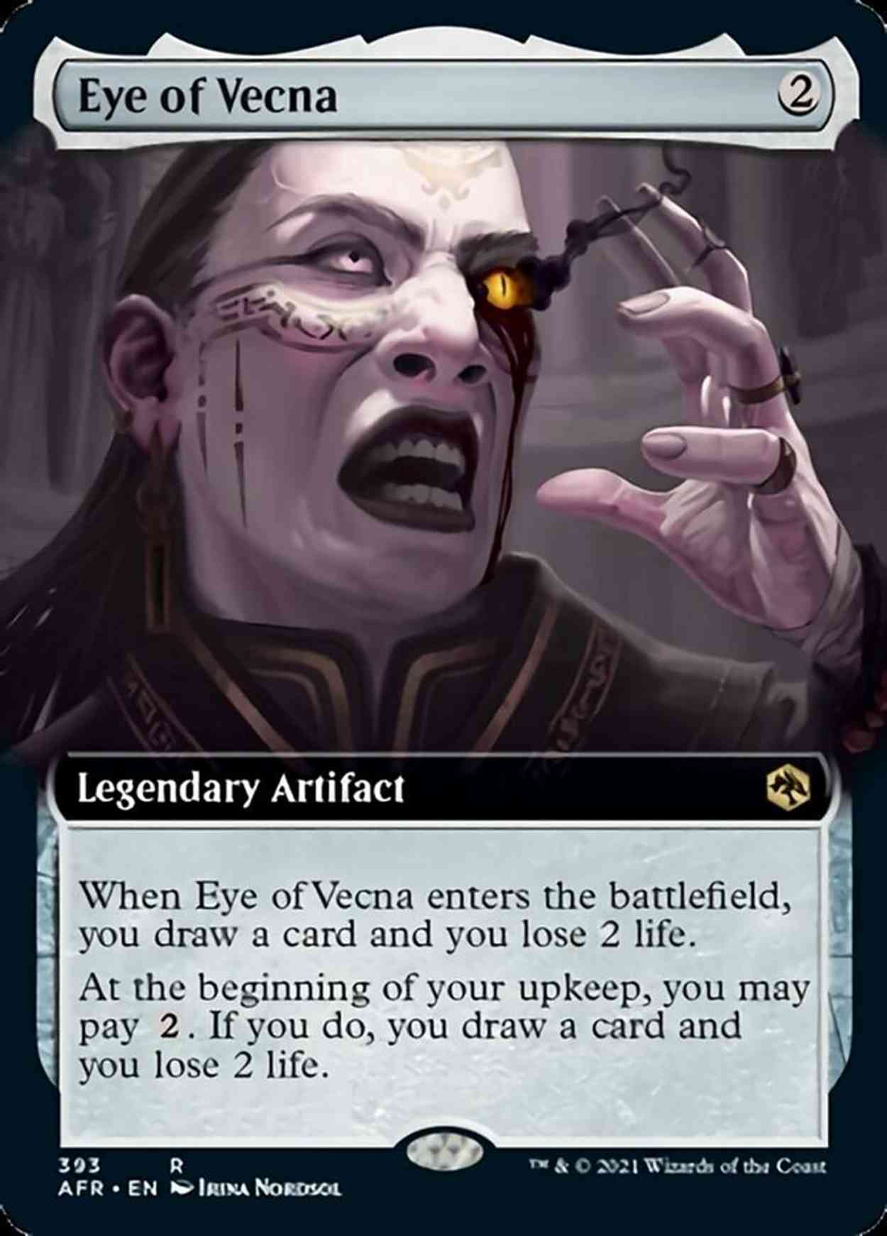 Eye of Vecna (Extended Art) magic card front