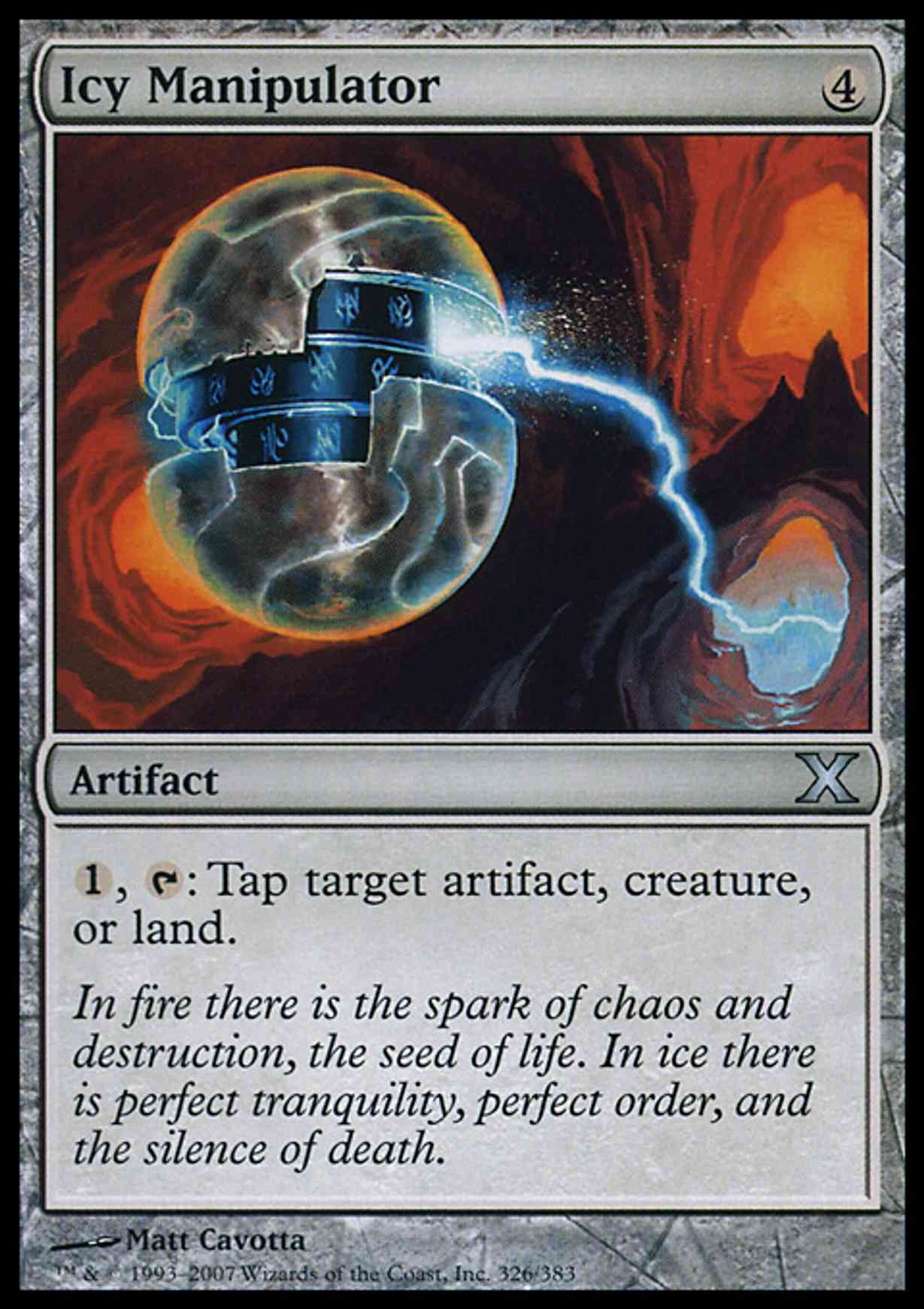 Icy Manipulator magic card front