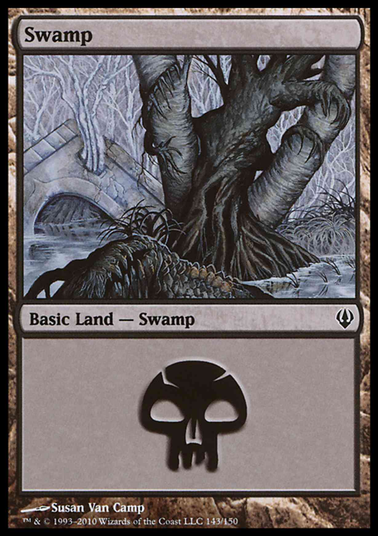 Swamp (143) magic card front