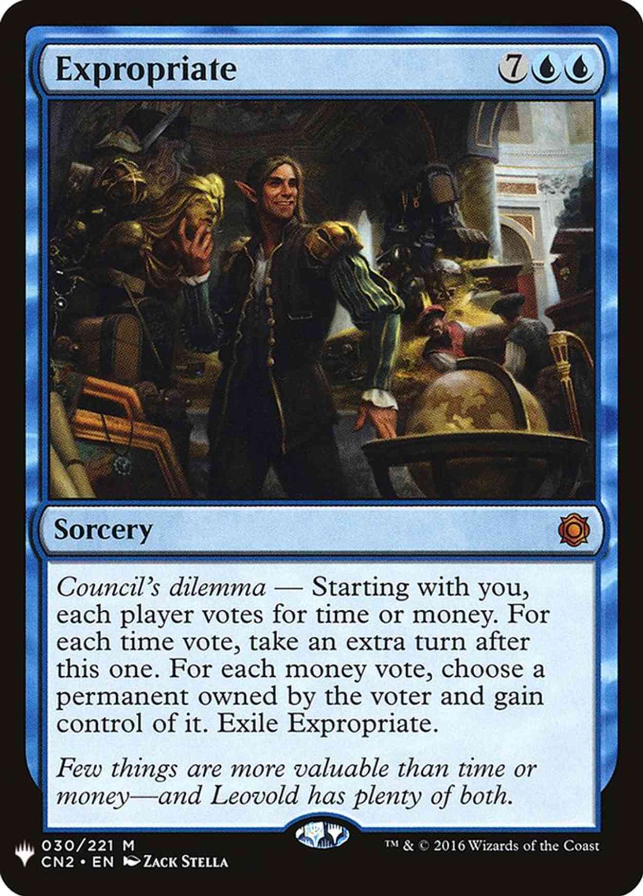Expropriate magic card front