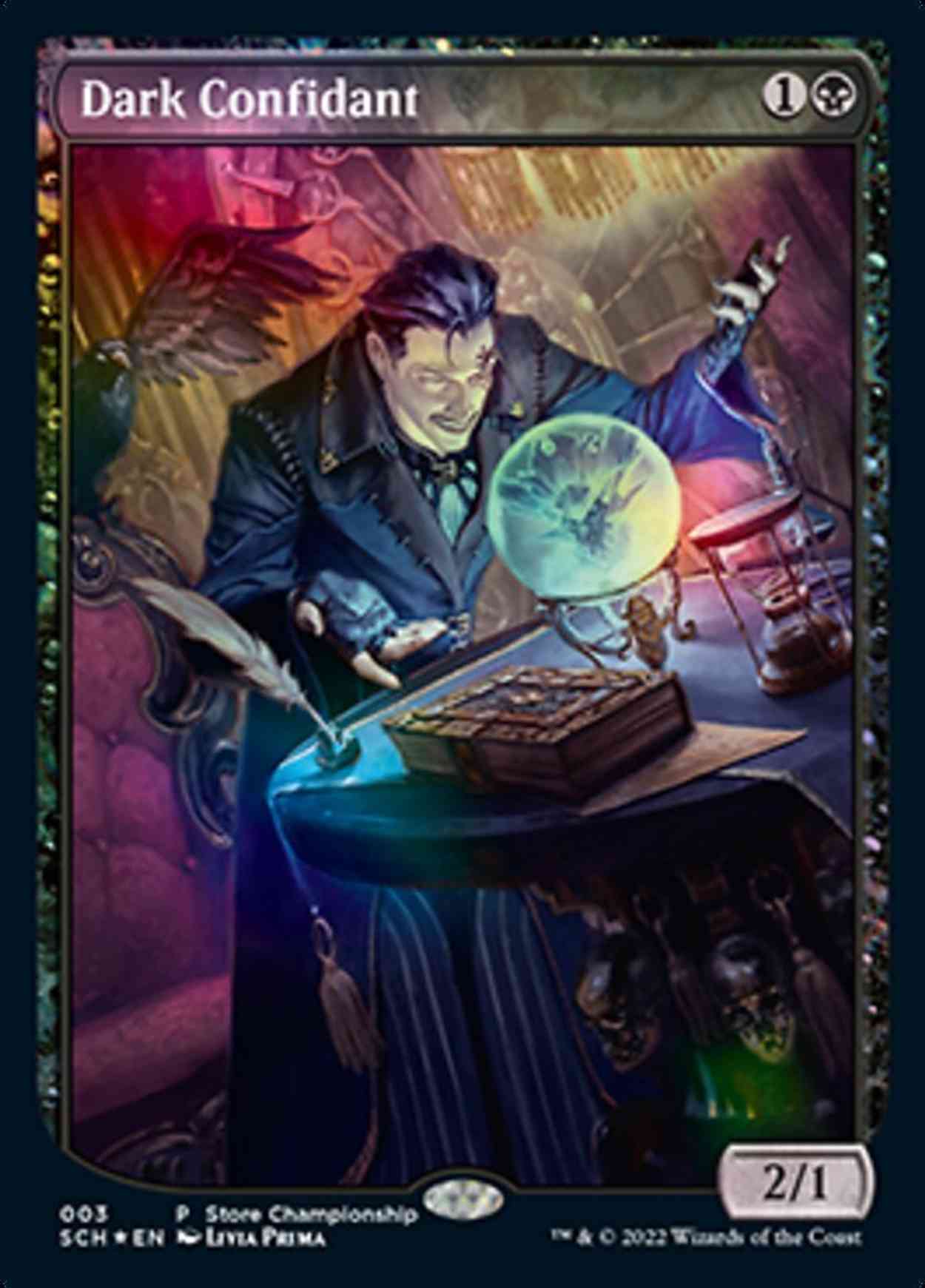 Dark Confidant magic card front