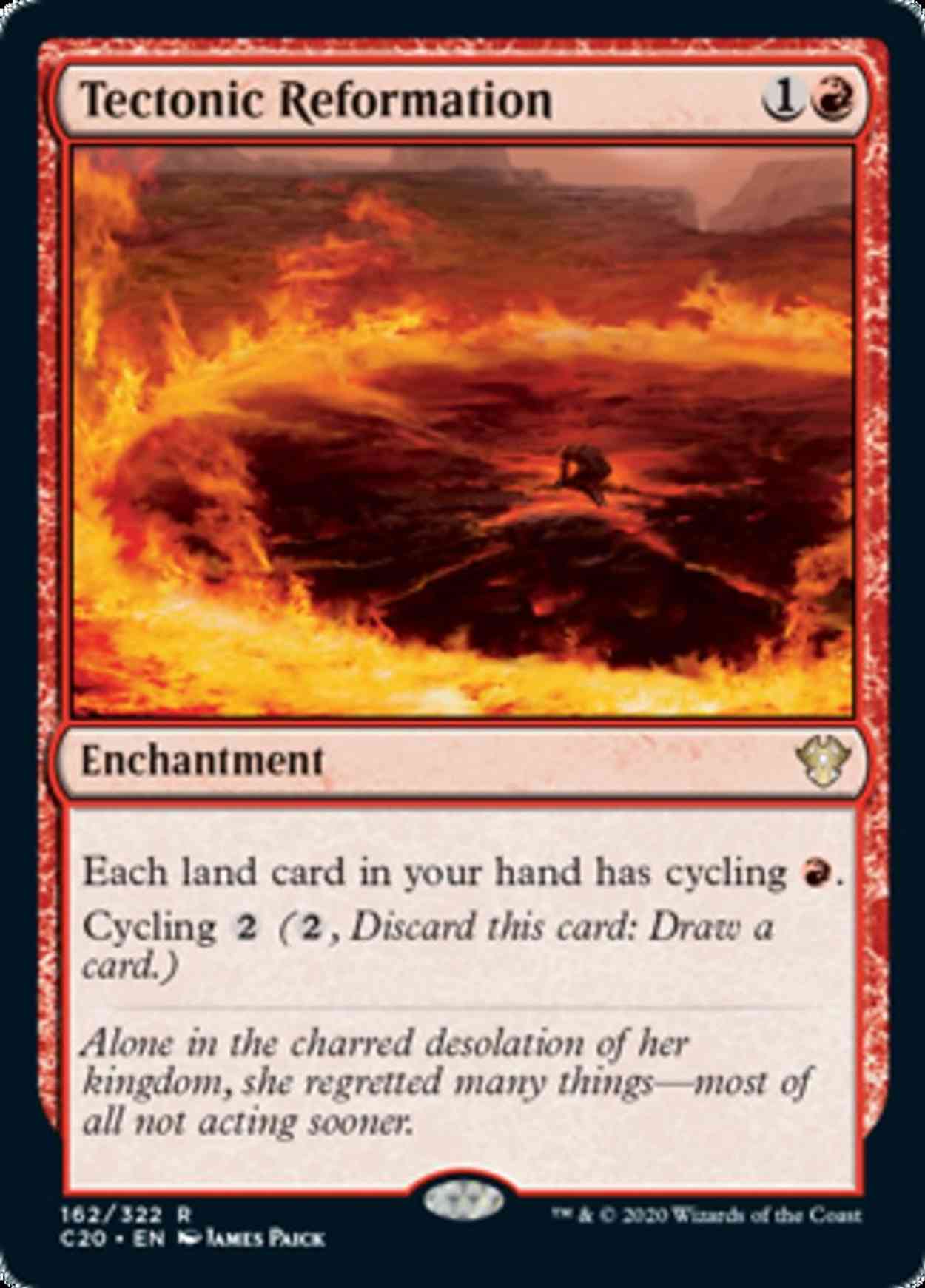 Tectonic Reformation magic card front