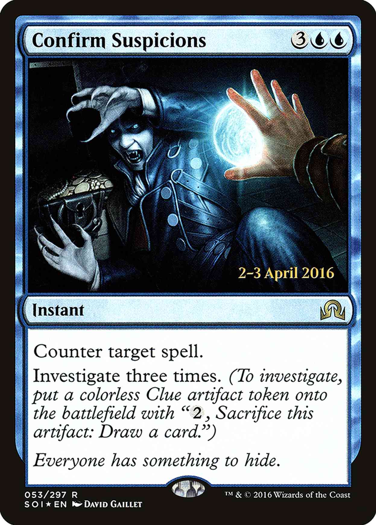Confirm Suspicions magic card front