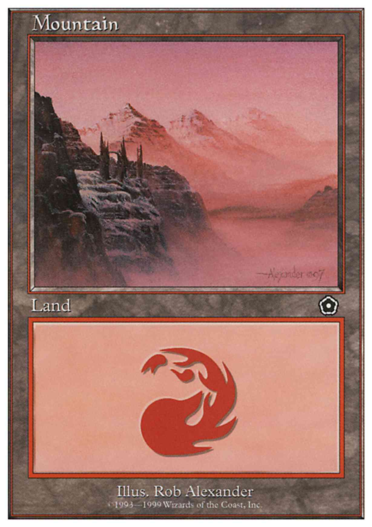 Mountain (118) magic card front