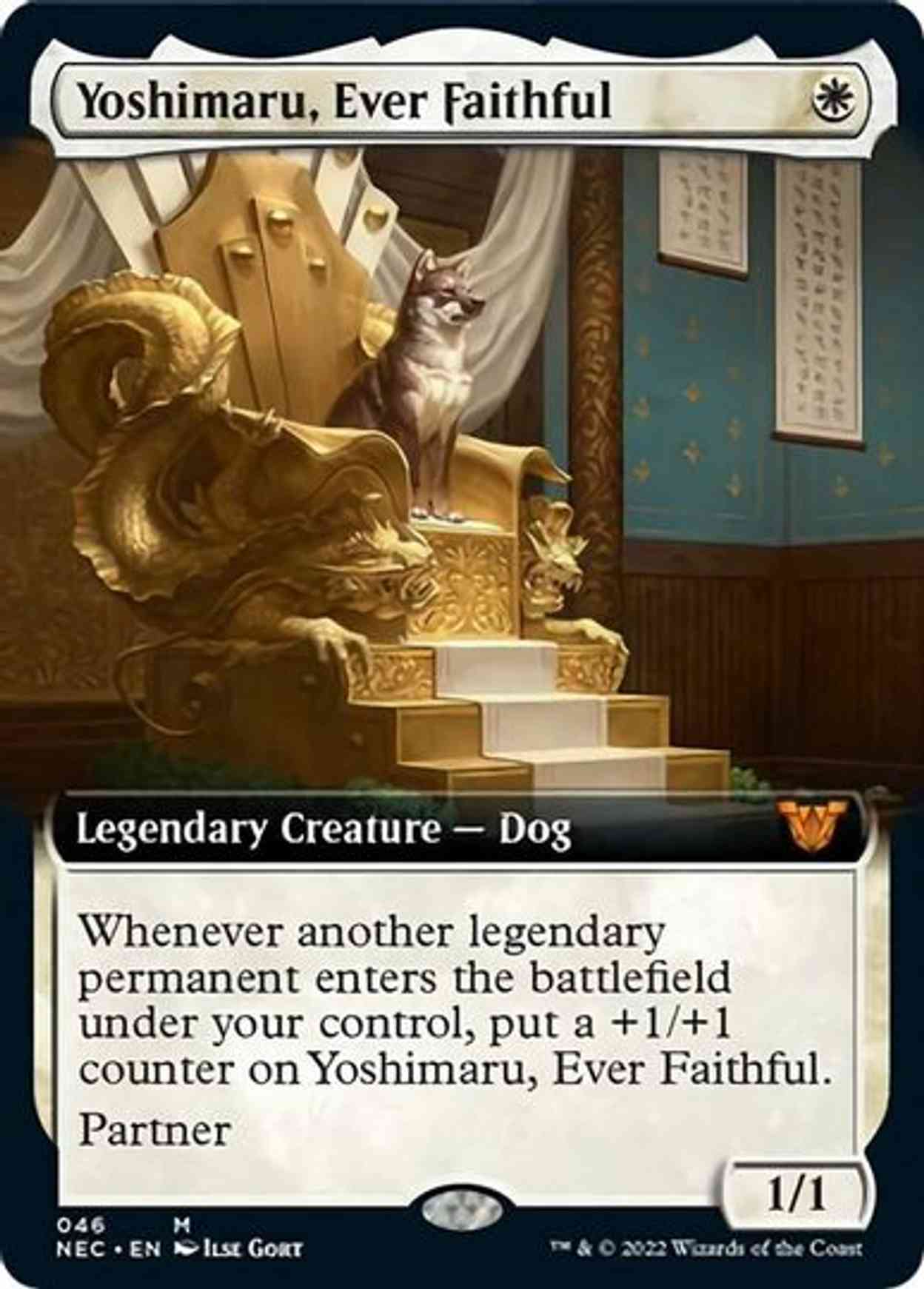 Yoshimaru, Ever Faithful (Extended Art) magic card front