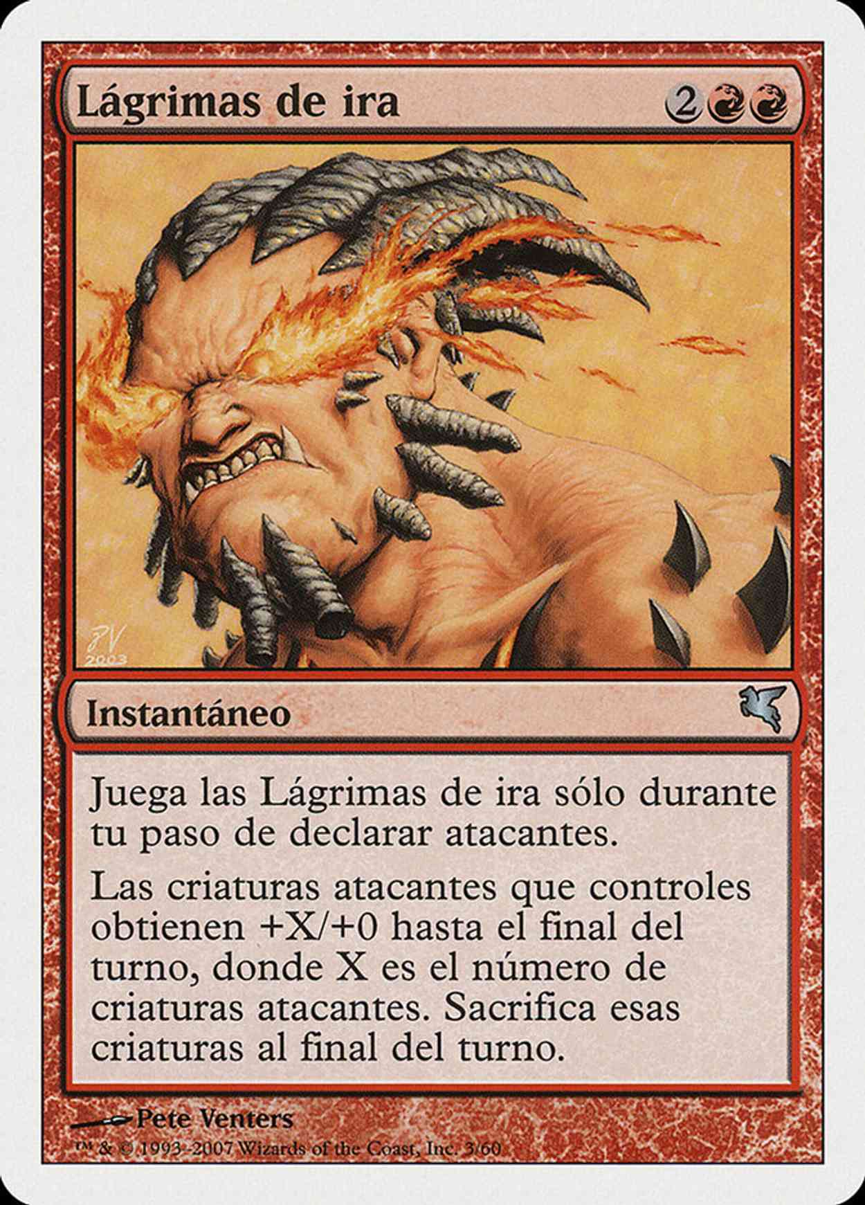 Tears of Rage (Retro Frame) magic card front