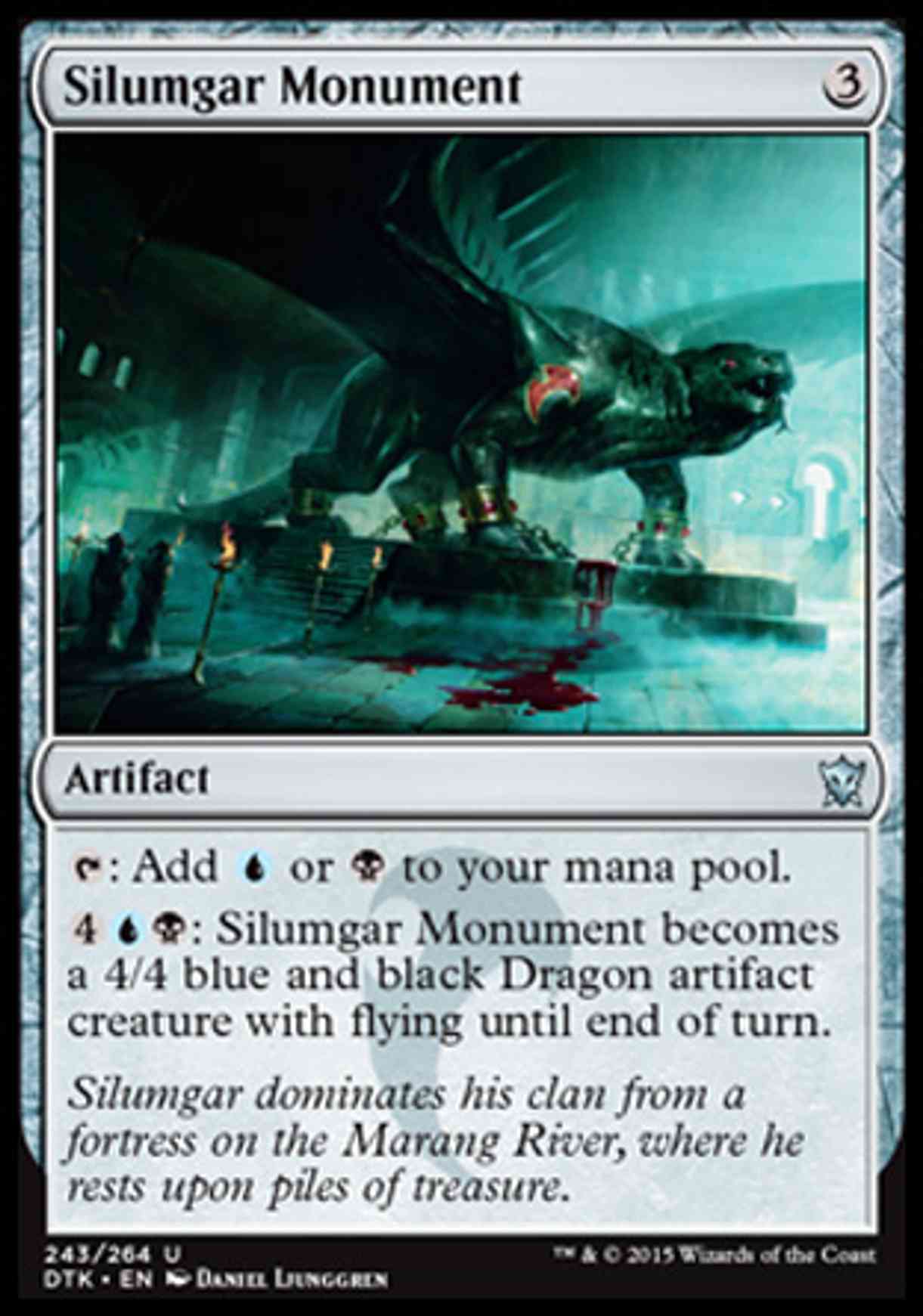 Silumgar Monument magic card front