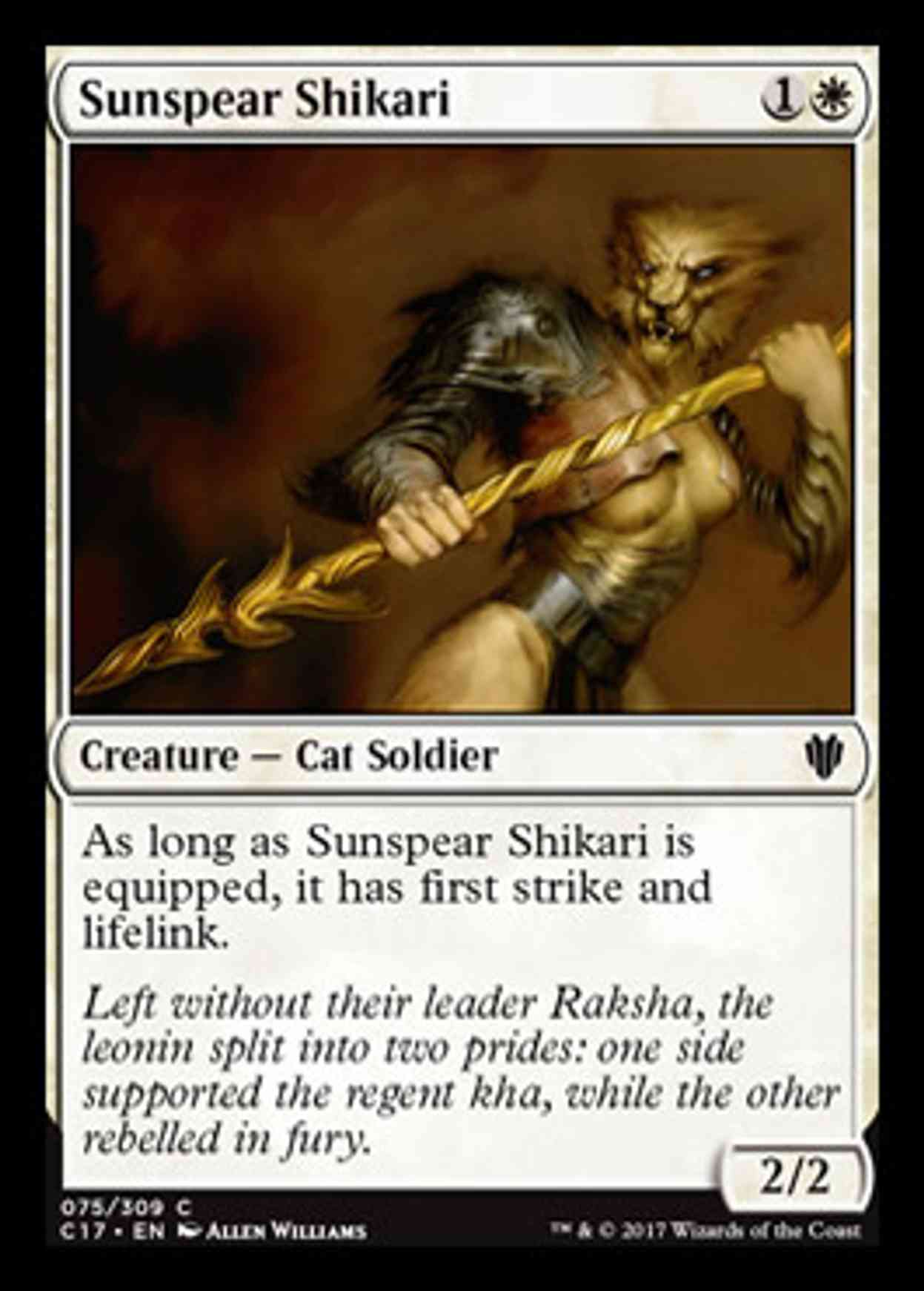 Sunspear Shikari magic card front