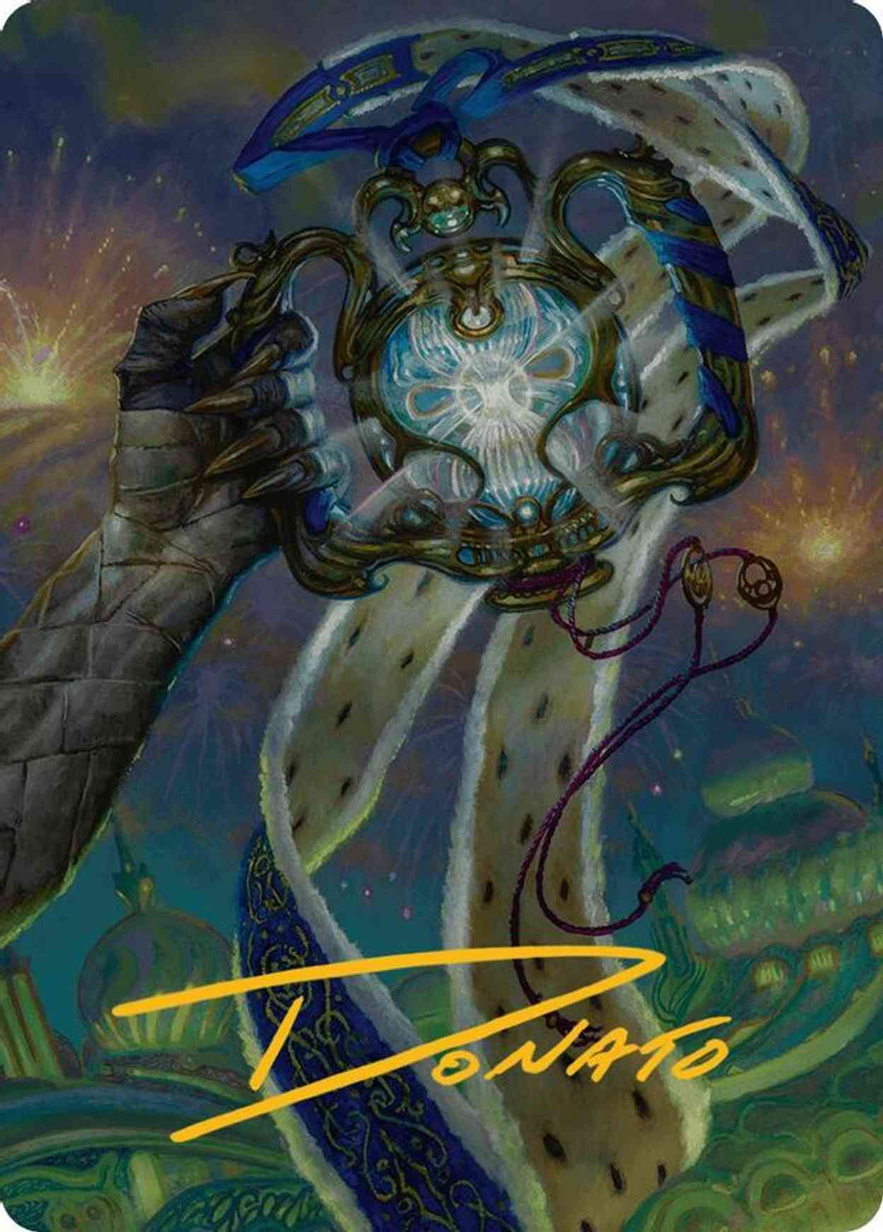 The Aetherspark Art Card (Gold-Stamped Signature) Price from