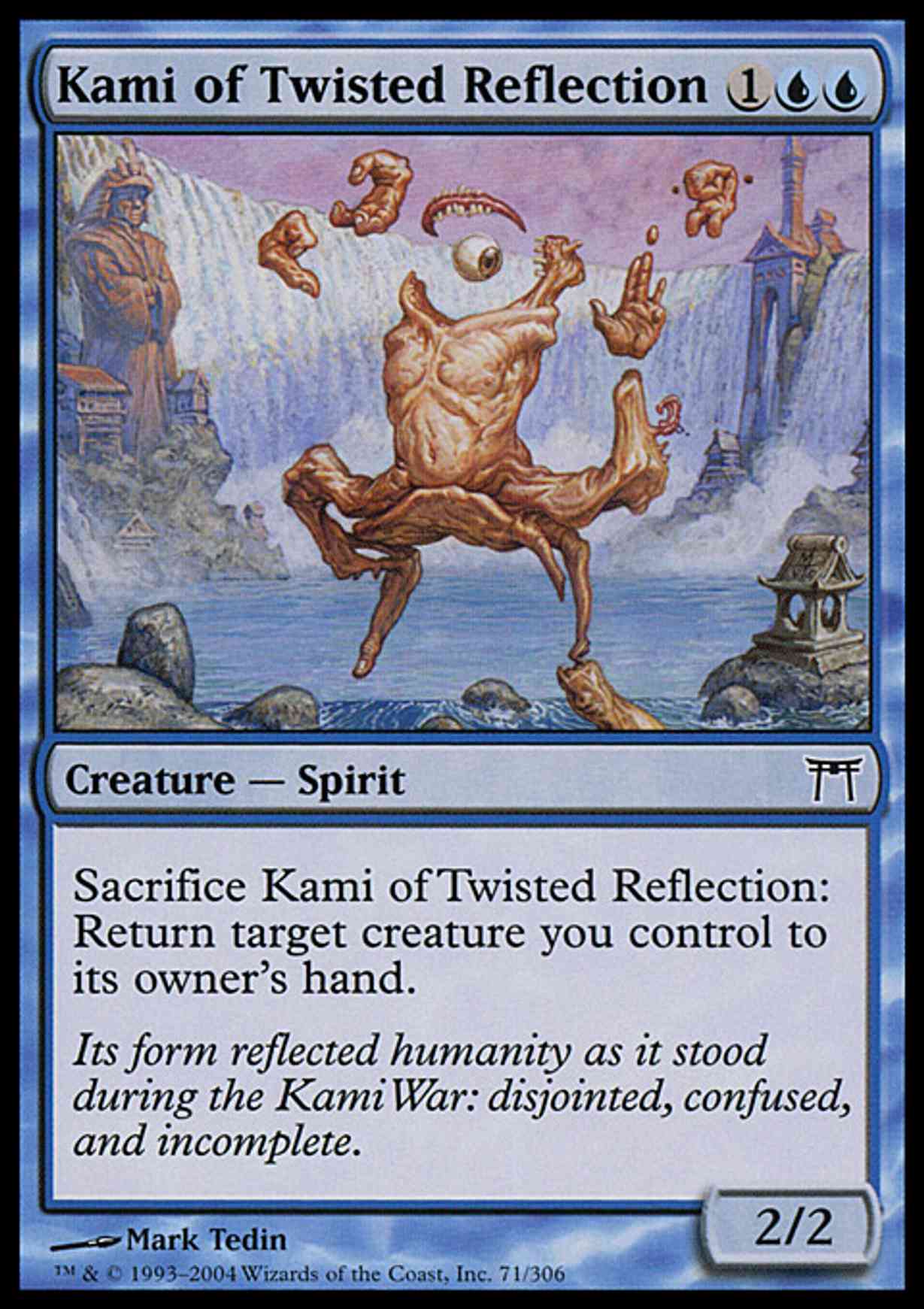 Kami of Twisted Reflection magic card front