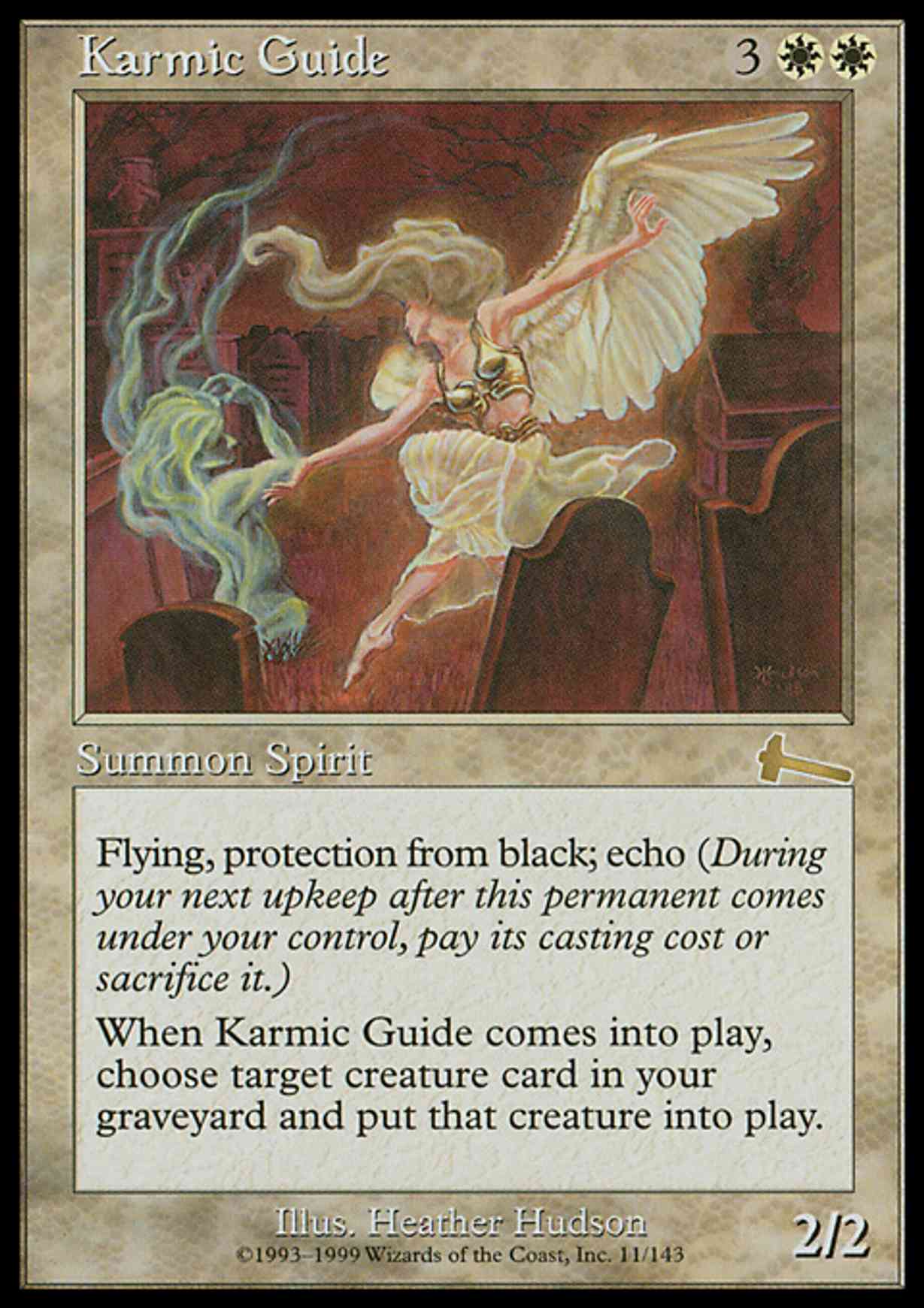 Karmic Guide magic card front