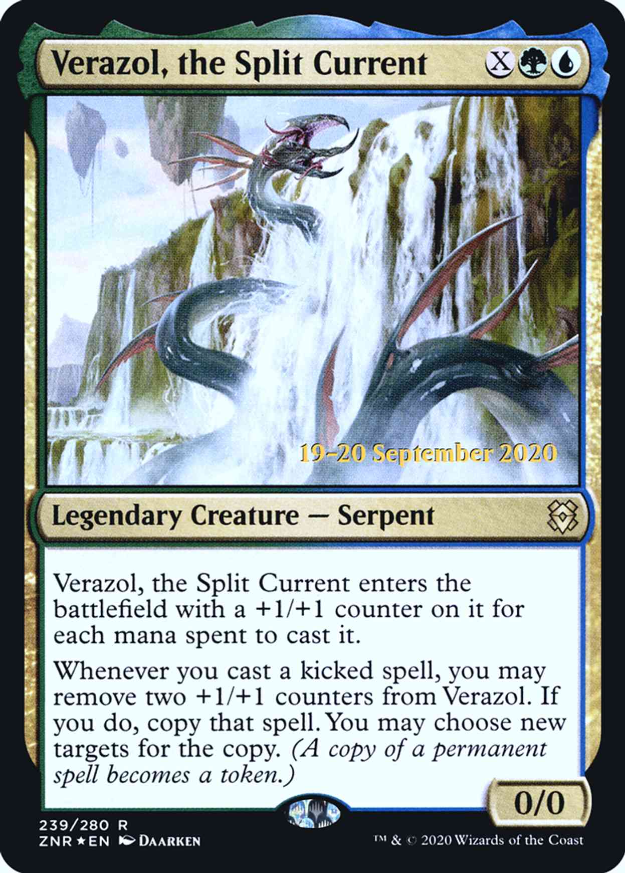 Verazol, the Split Current magic card front