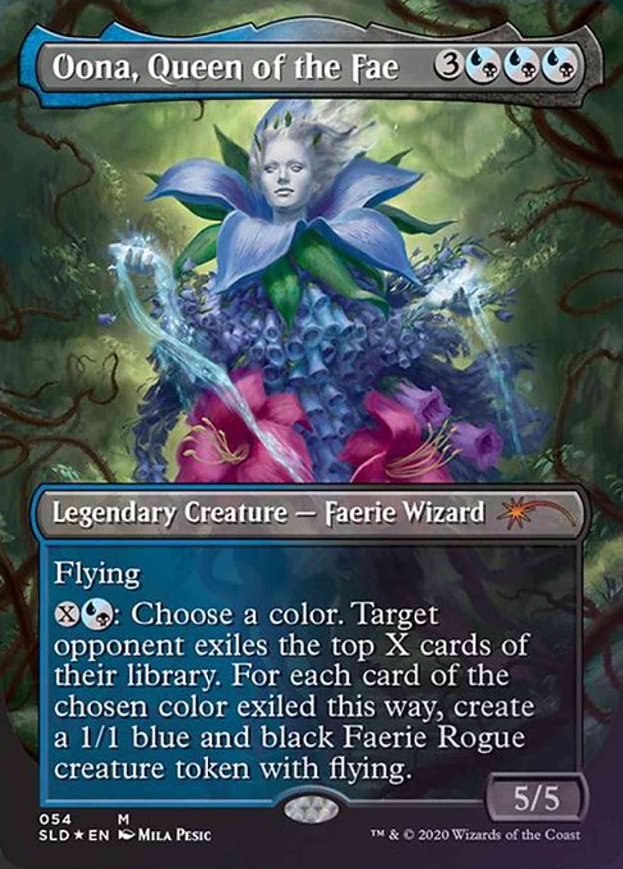 Oona, Queen of the Fae magic card front