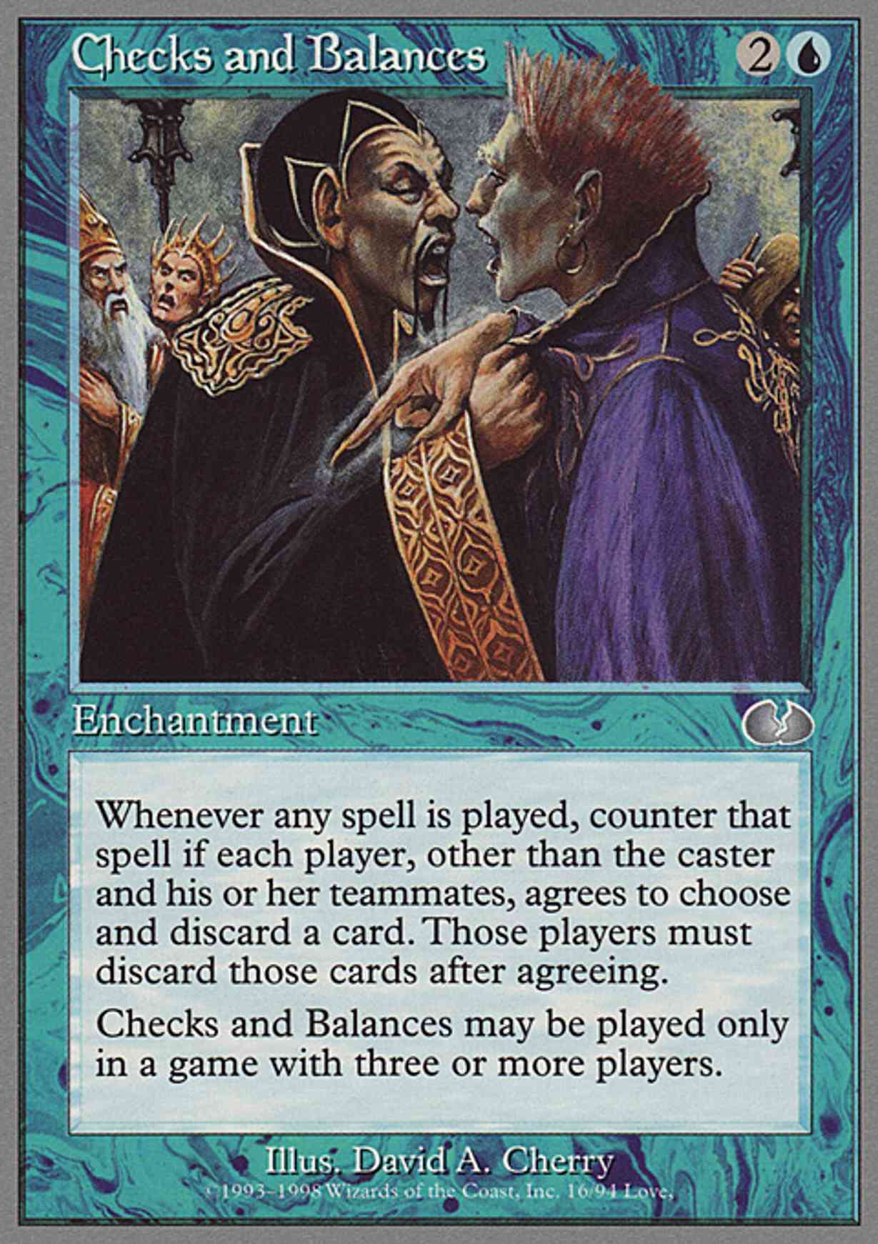 Checks and Balances Price from mtg Unglued