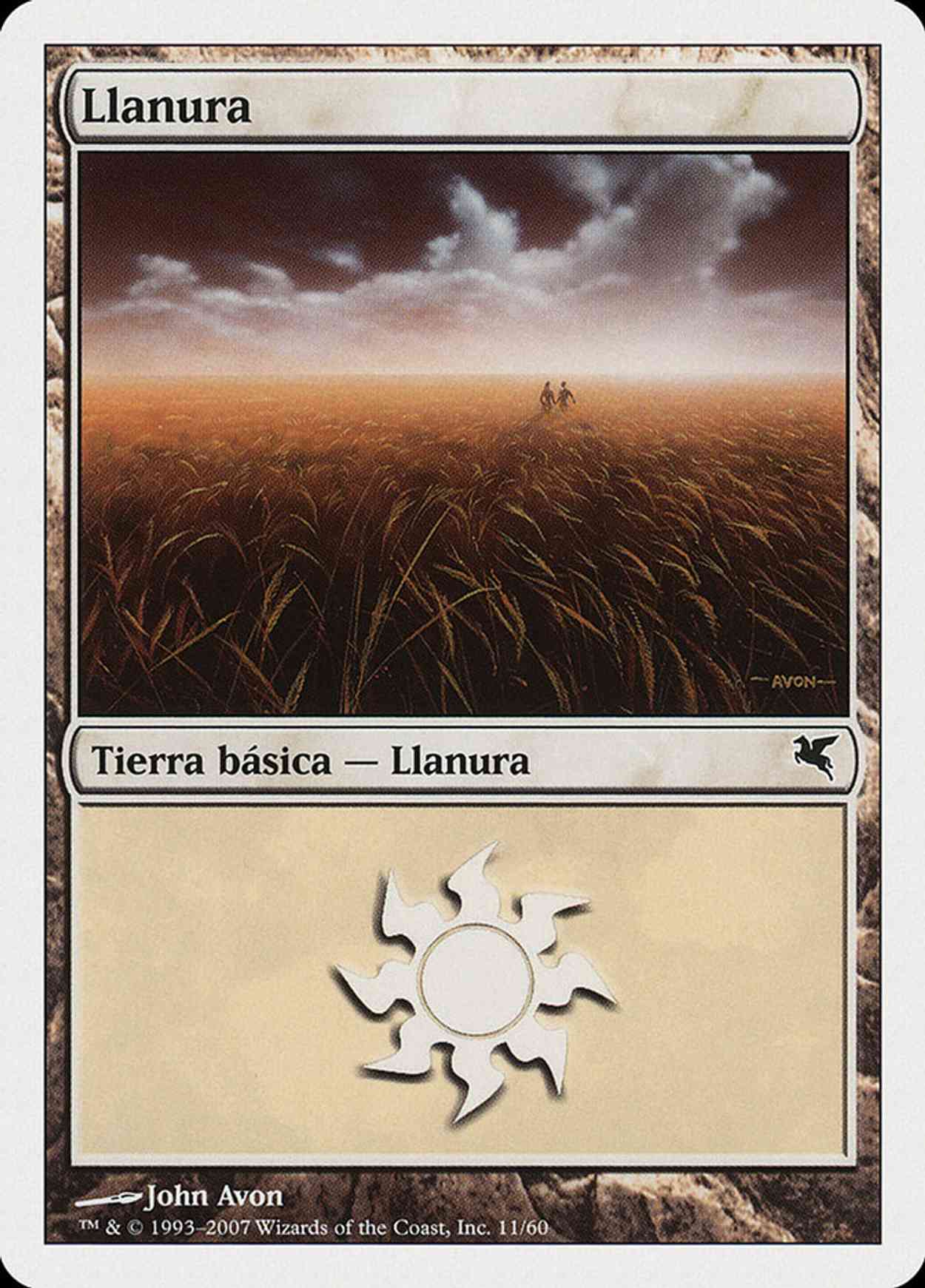 Plains (Retro Frame) magic card front