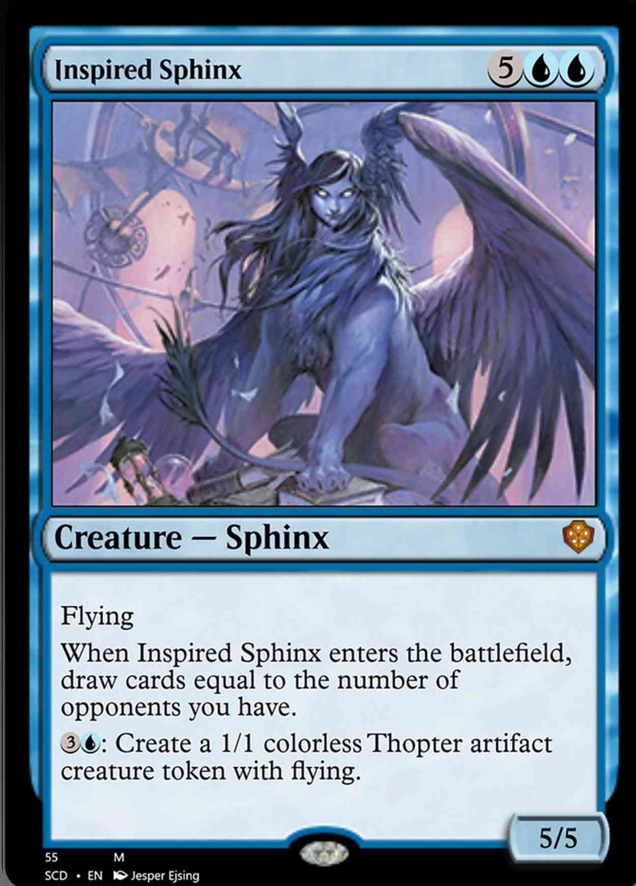 Inspired Sphinx magic card front