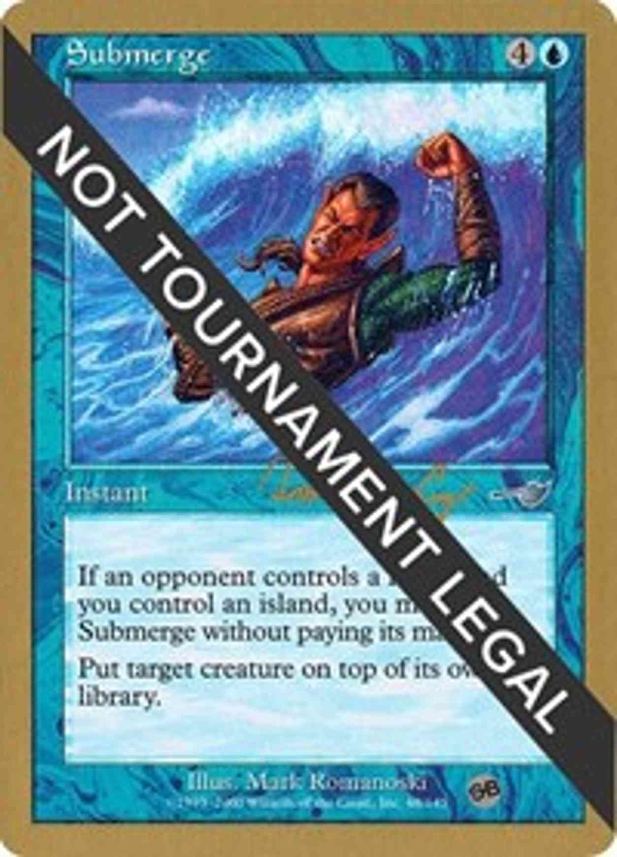 Submerge - 2000 Tom van de Logt (NMS) (SB) magic card front