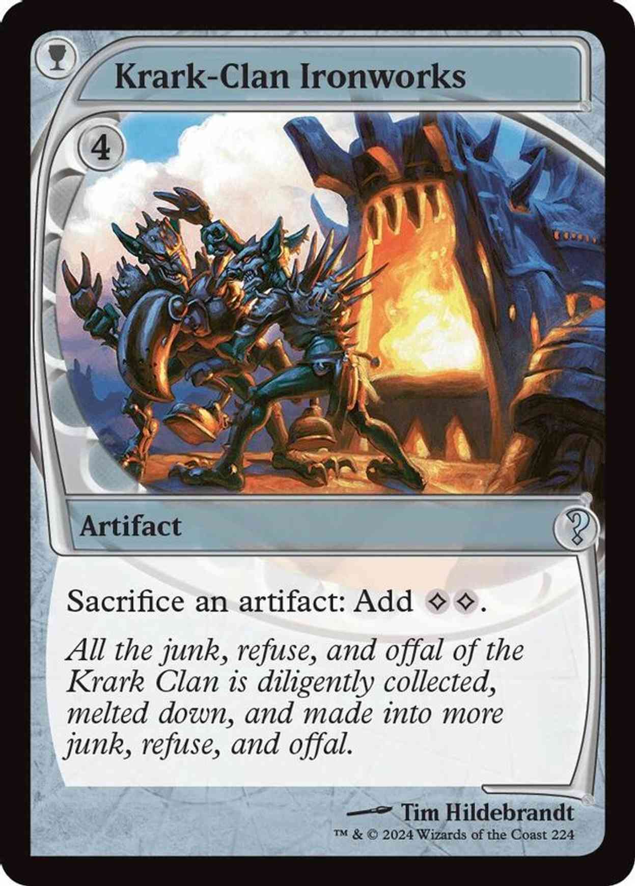 Krark-Clan Ironworks (Future Sight) magic card front