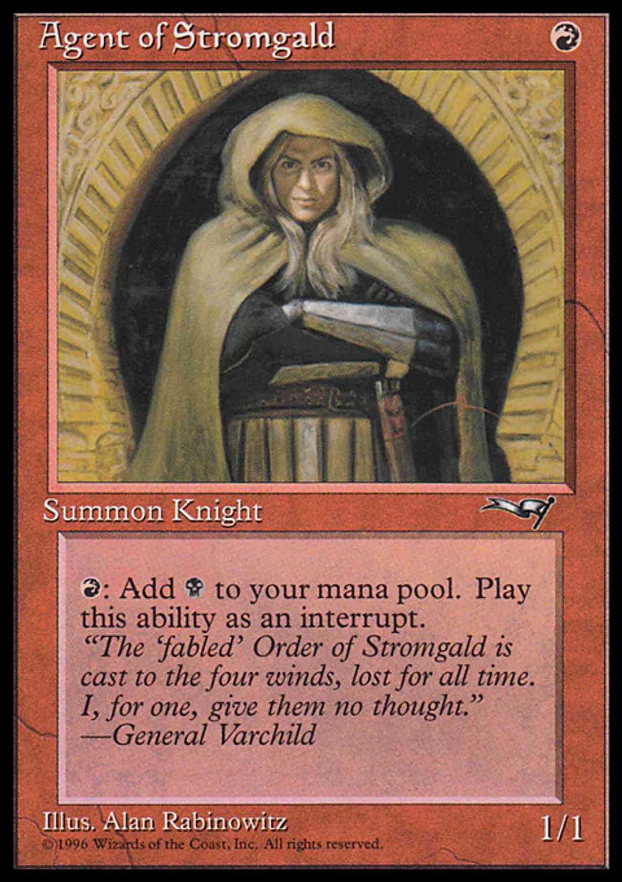 Agent of Stromgald magic card front