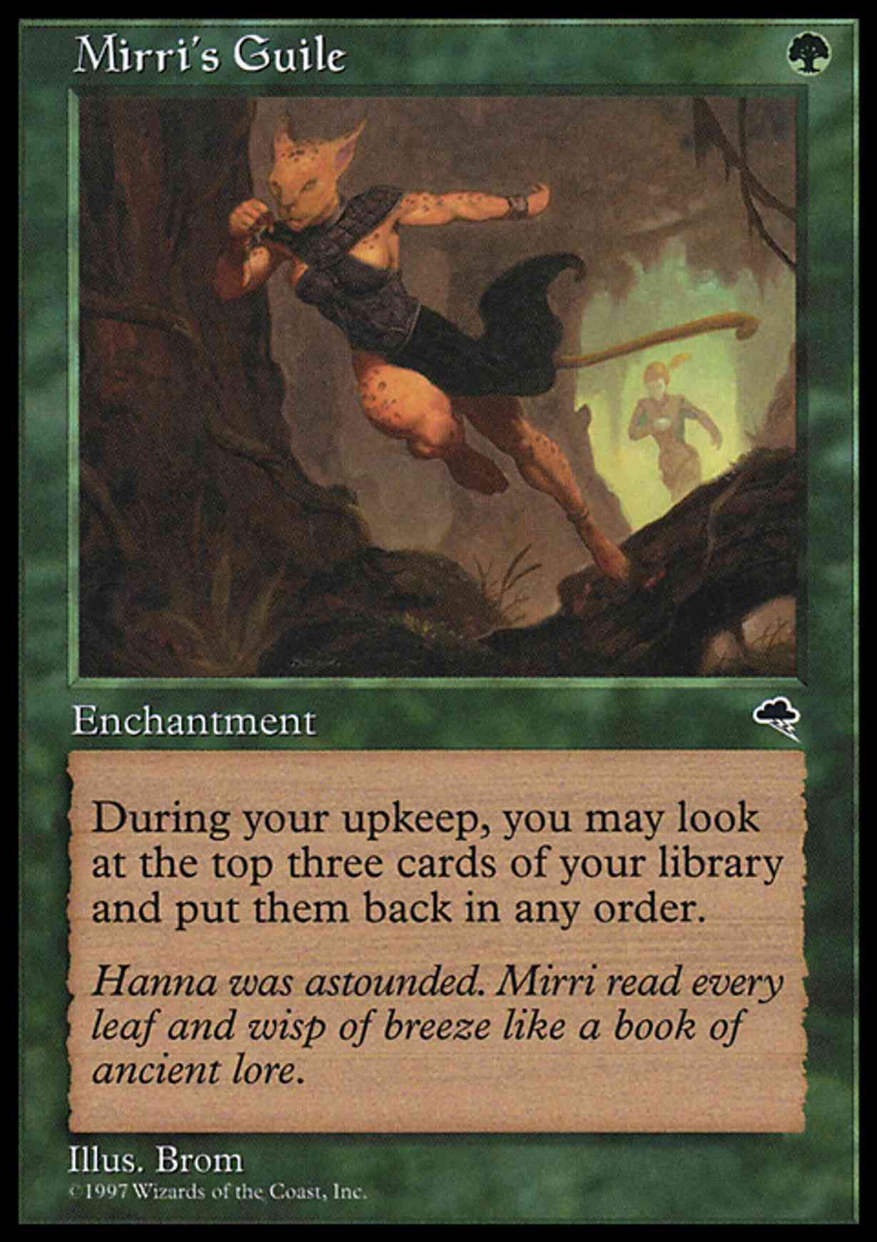 Mirri's Guile magic card front