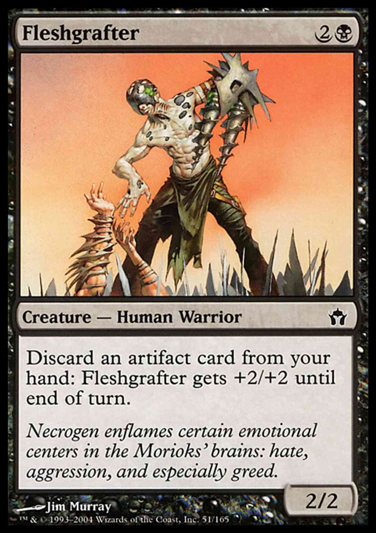 Fleshgrafter magic card front