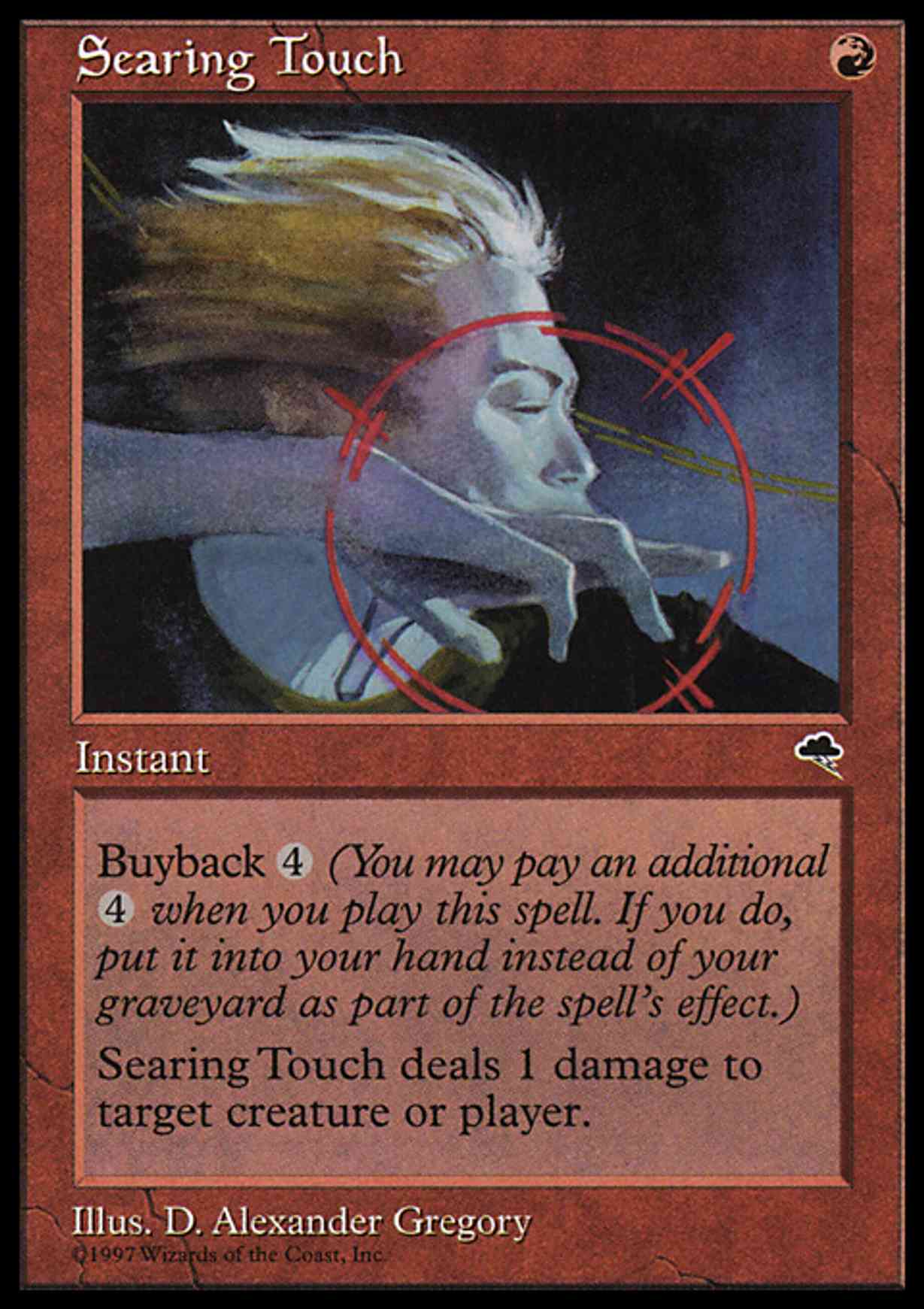 Searing Touch magic card front