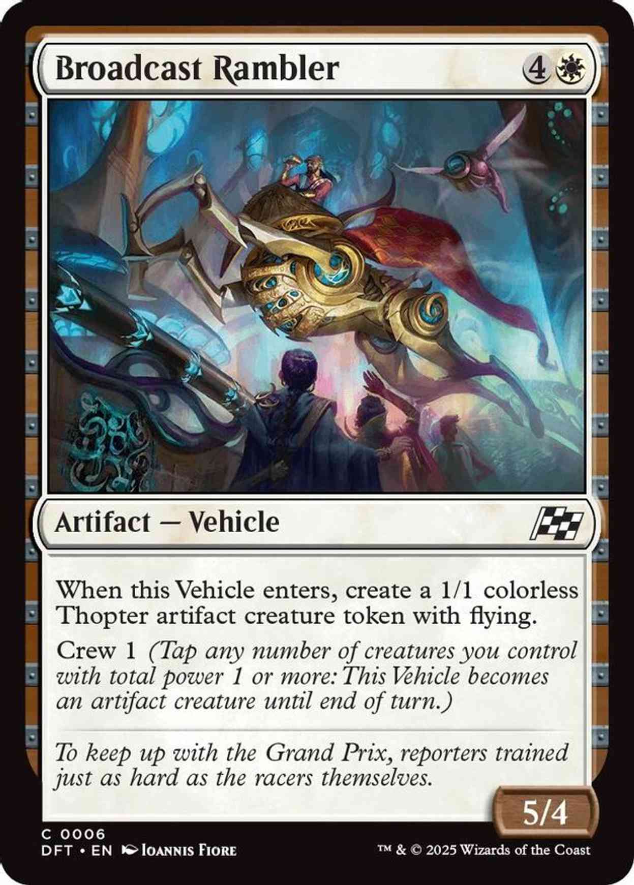 Broadcast Rambler magic card front