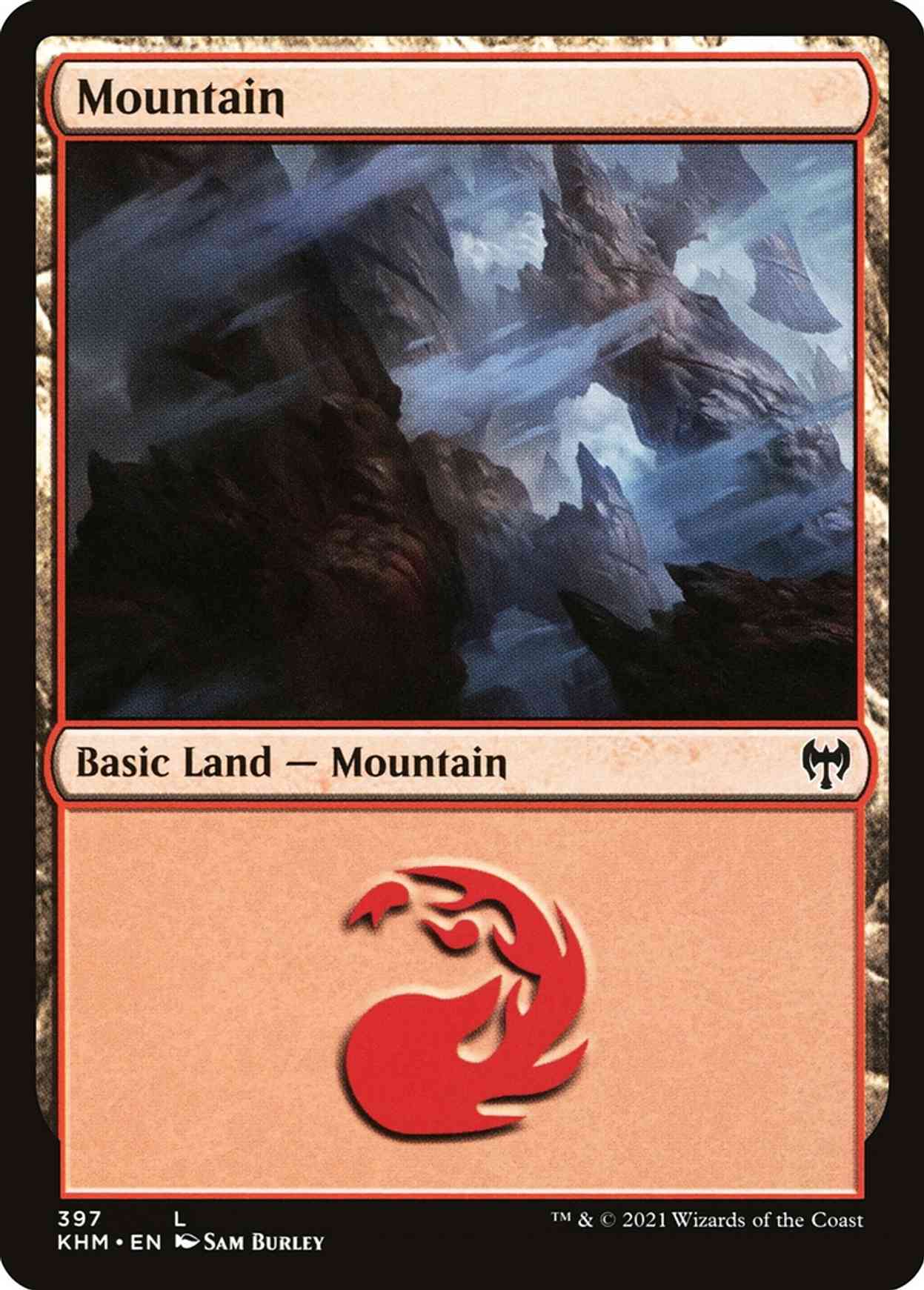 Mountain (397) magic card front