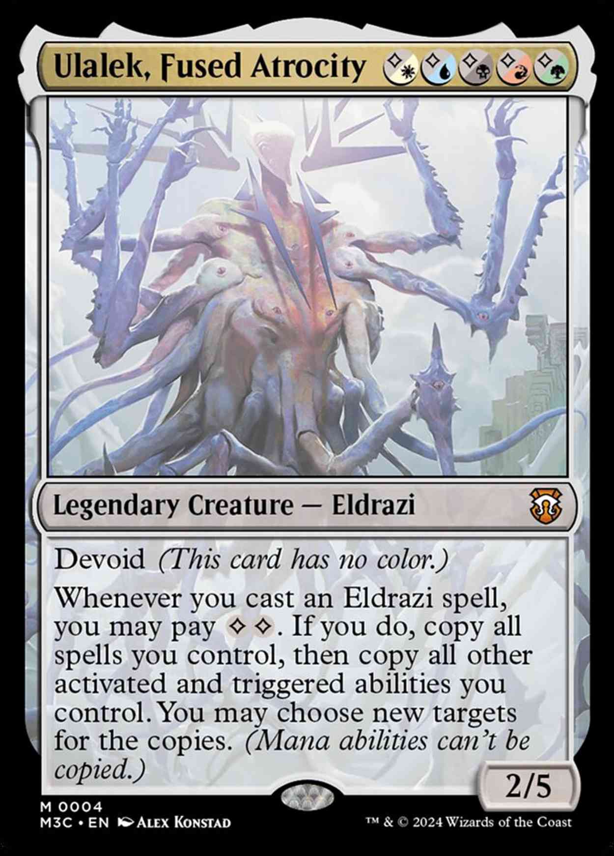 Ulalek, Fused Atrocity magic card front