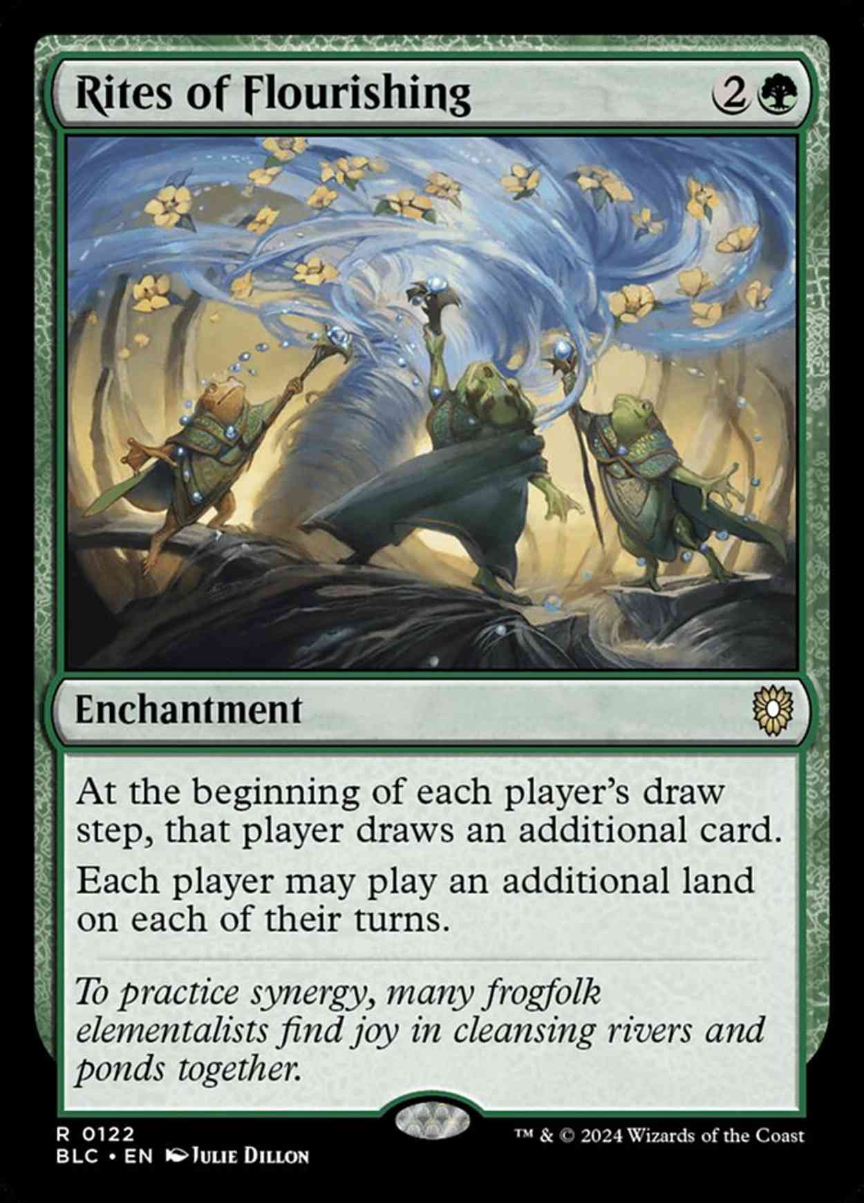 Rites of Flourishing magic card front