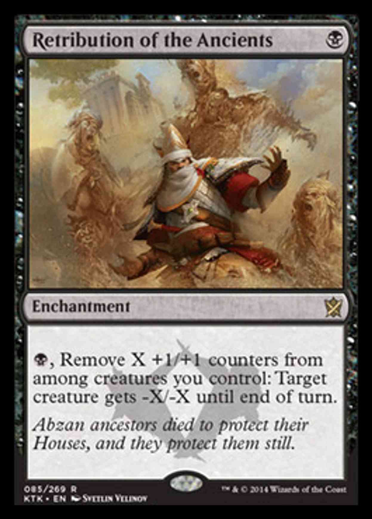 Retribution of the Ancients magic card front