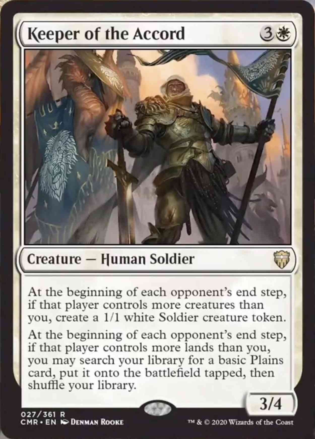 Keeper of the Accord magic card front