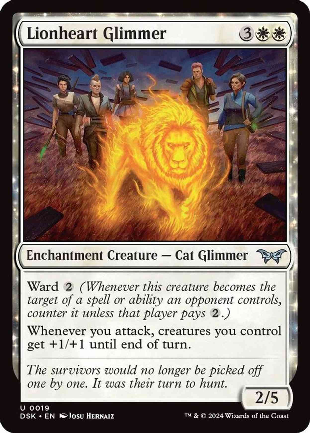 Lionheart Glimmer magic card front