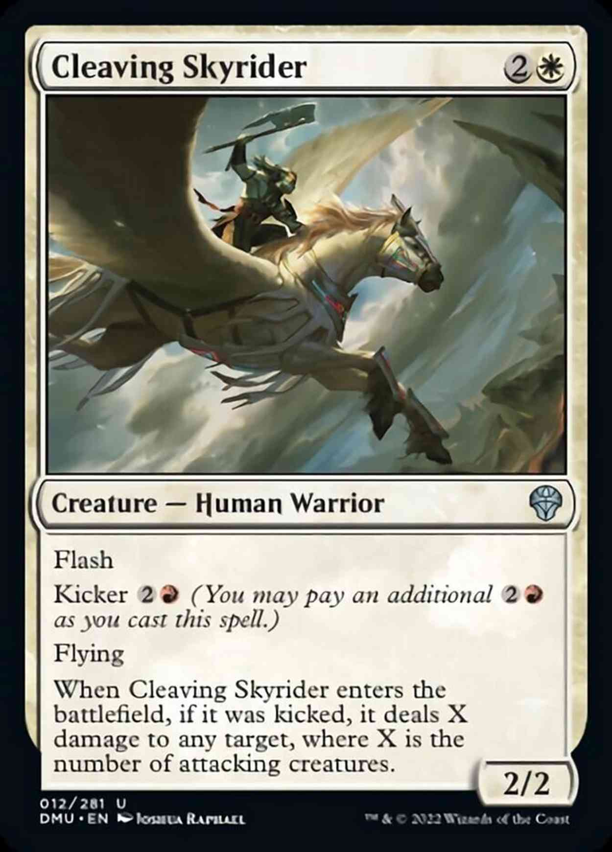 Cleaving Skyrider magic card front