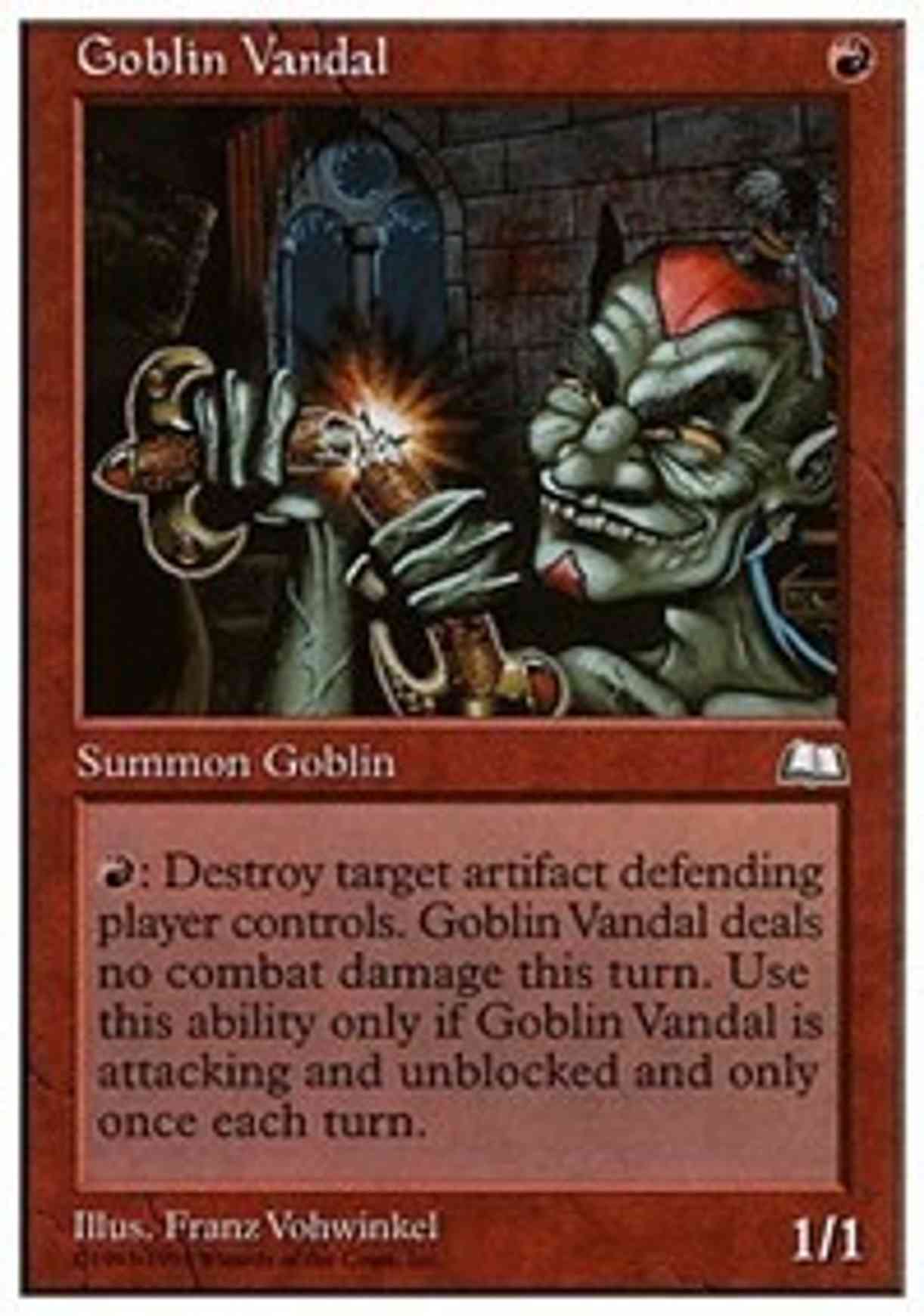 Goblin Vandal magic card front