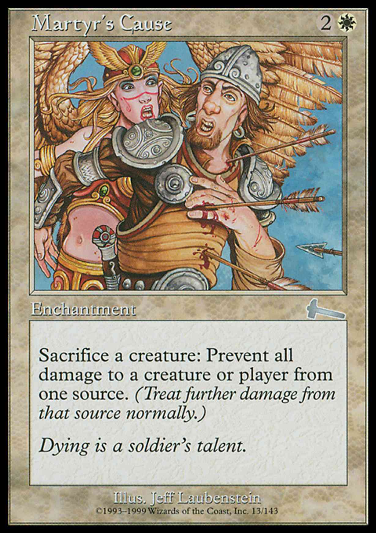 Martyr's Cause magic card front