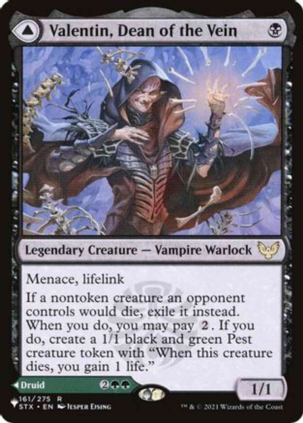 Valentin, Dean of the Vein magic card front