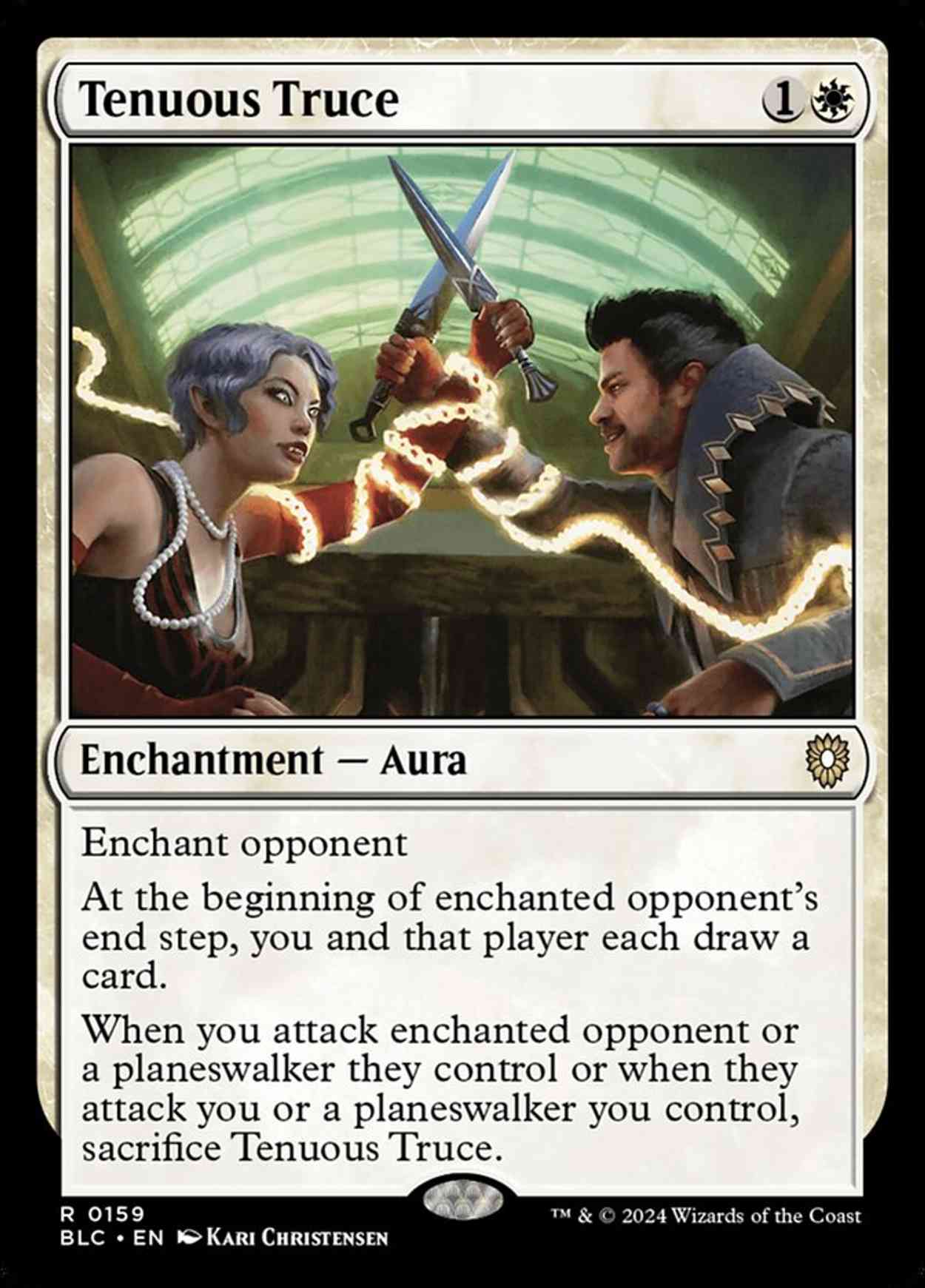 Tenuous Truce magic card front