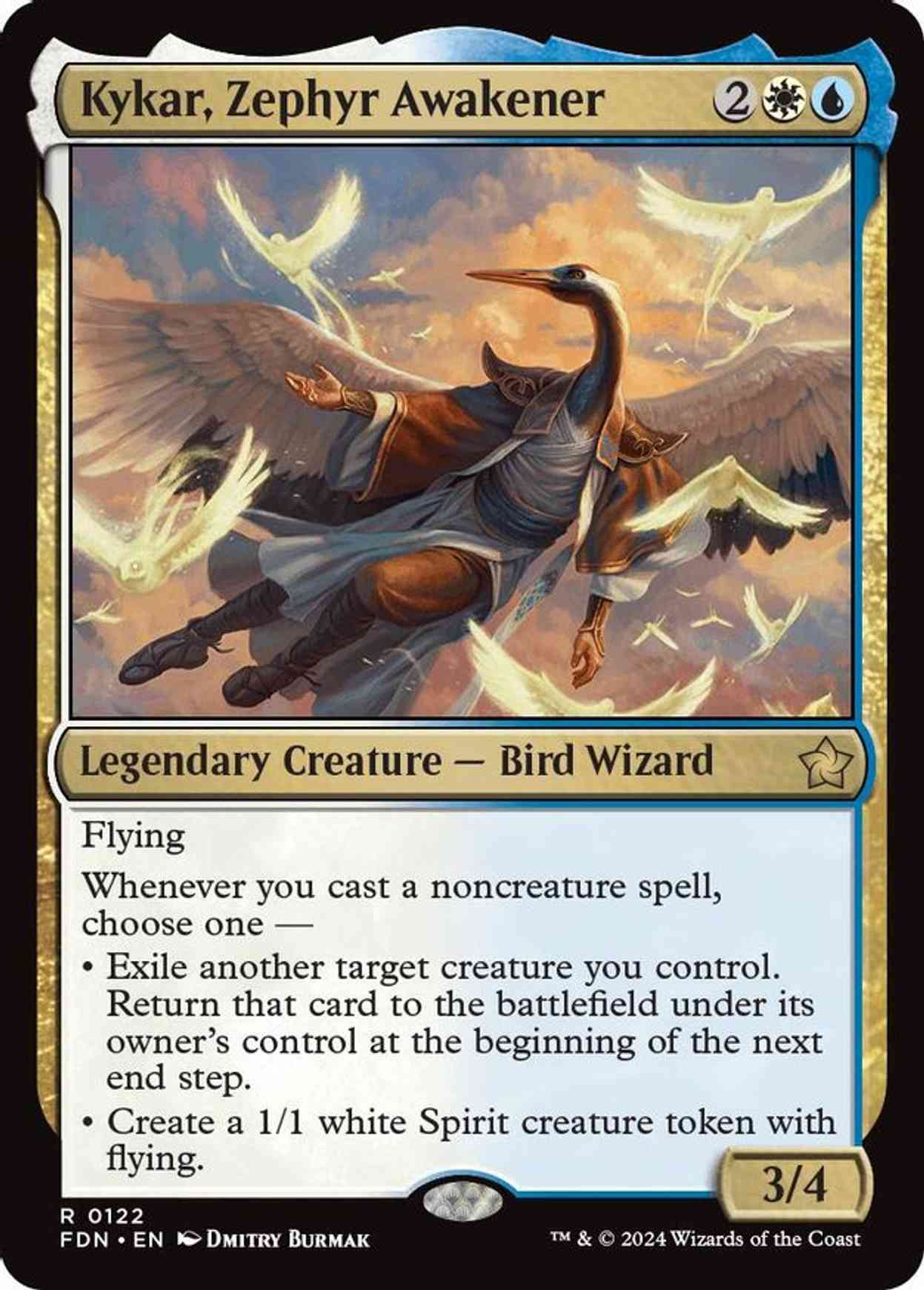 Kykar, Zephyr Awakener magic card front