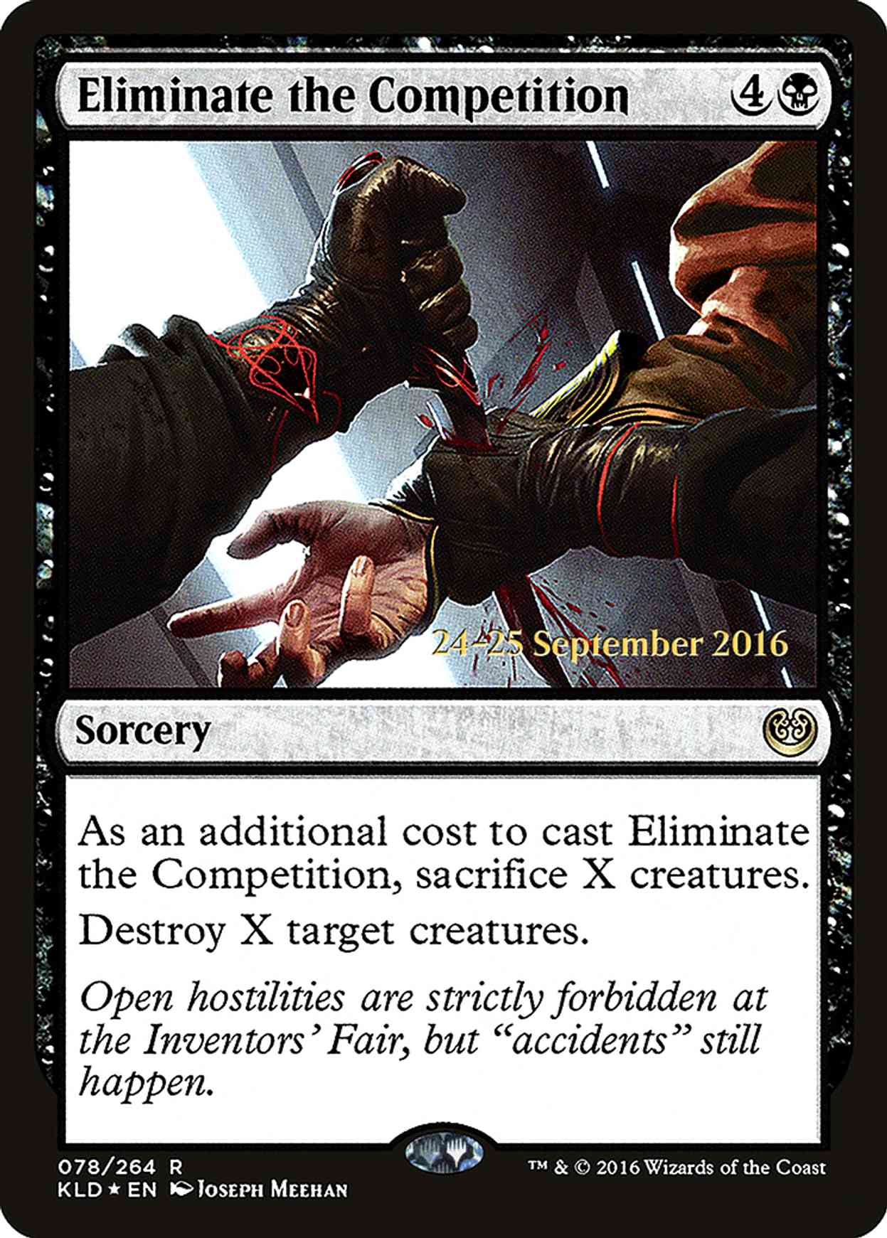 Eliminate the Competition magic card front