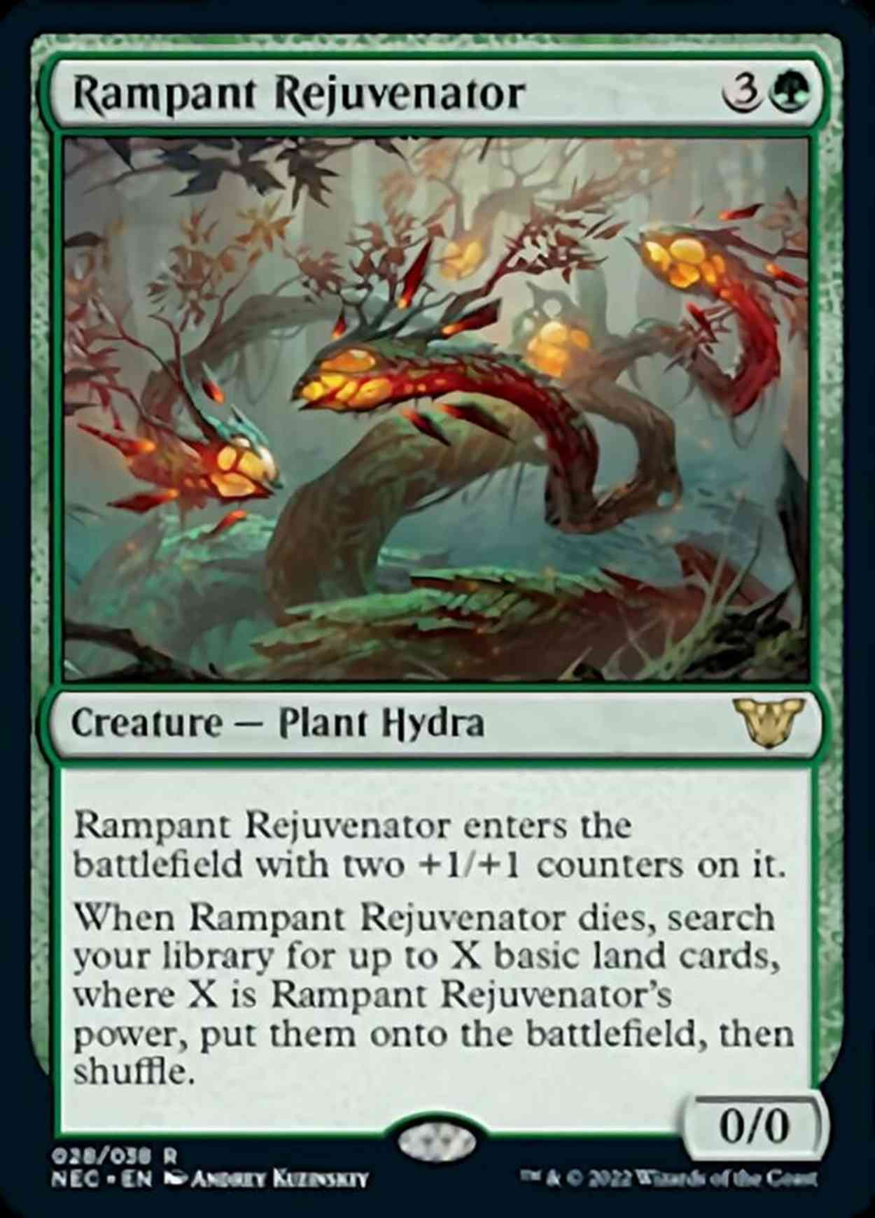 Rampant Rejuvenator magic card front