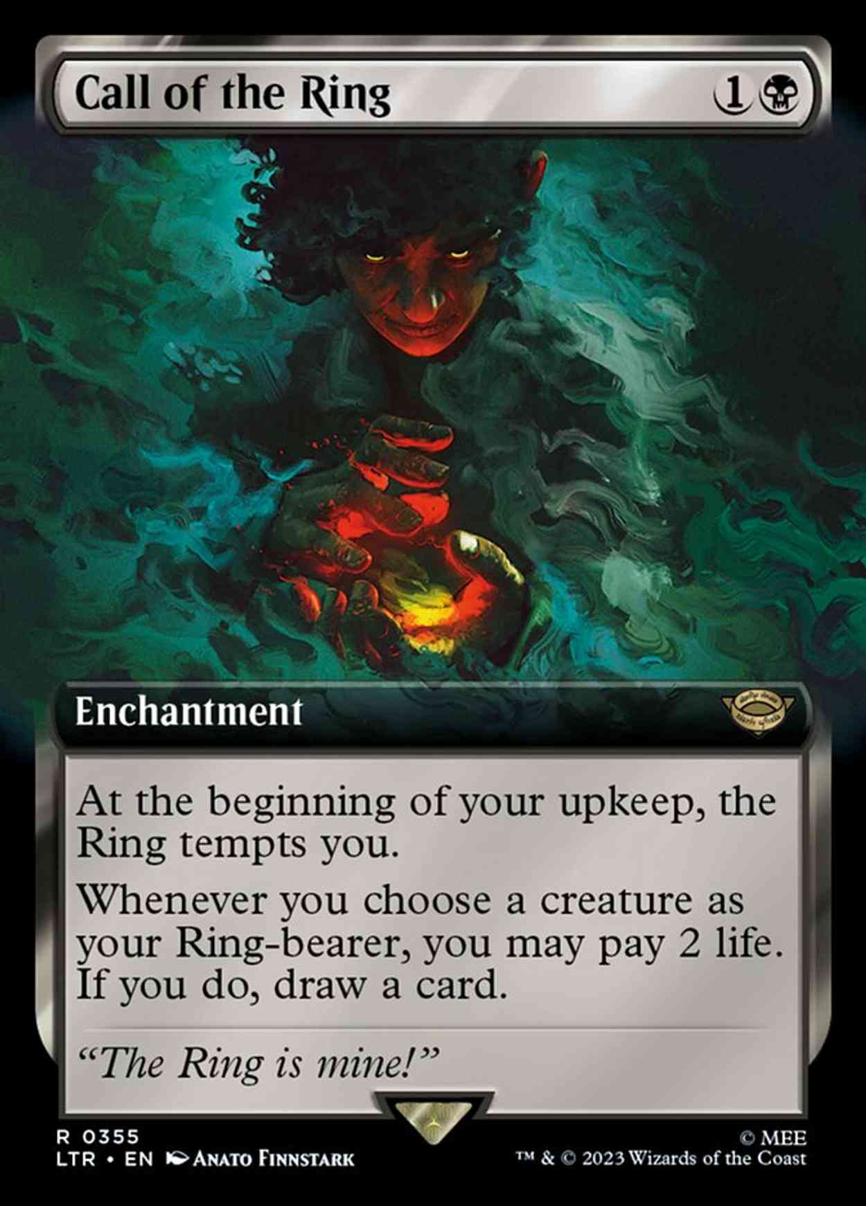 Call of the Ring (Extended Art) magic card front