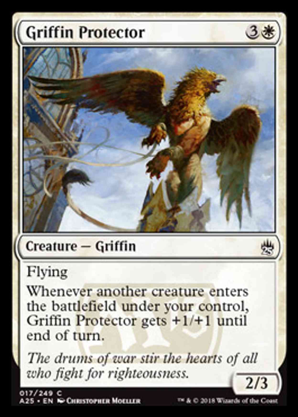 Griffin Protector magic card front