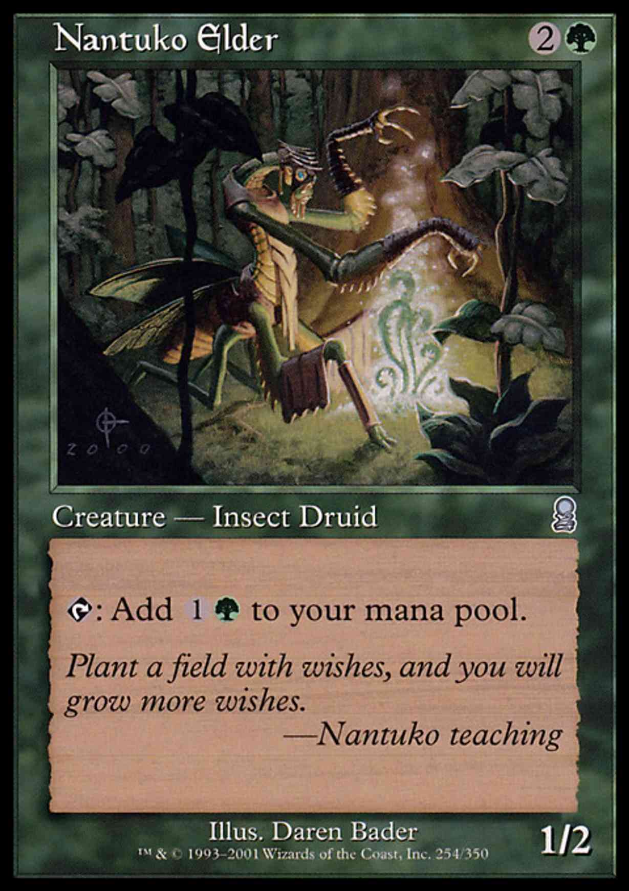 Nantuko Elder magic card front