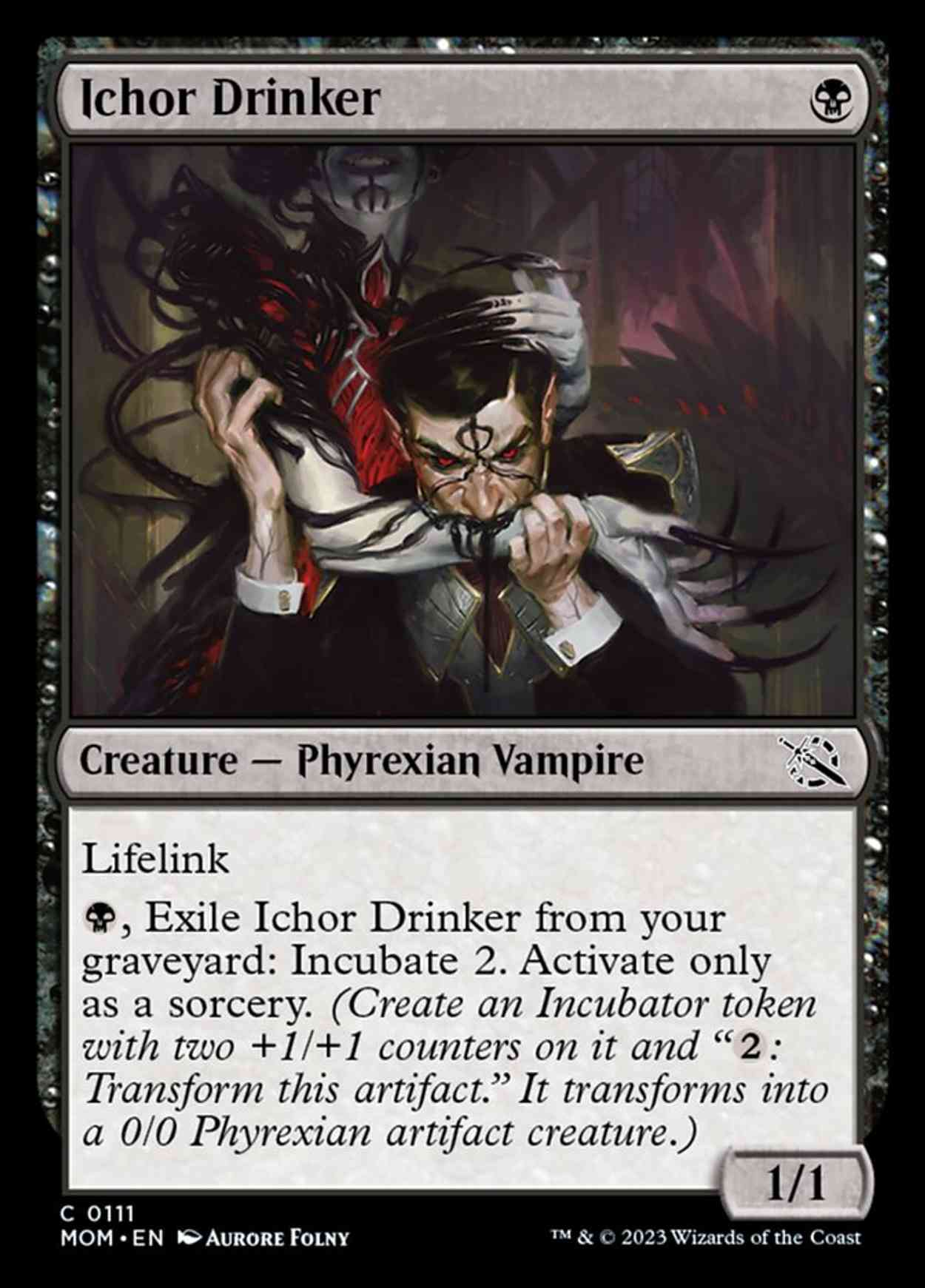 Ichor Drinker magic card front